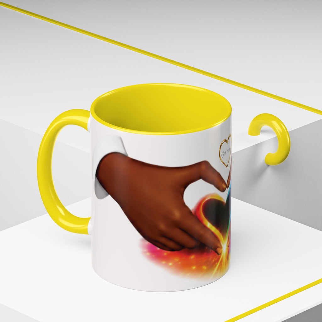 Link Hearts™ -  Rainbow Heart Mug