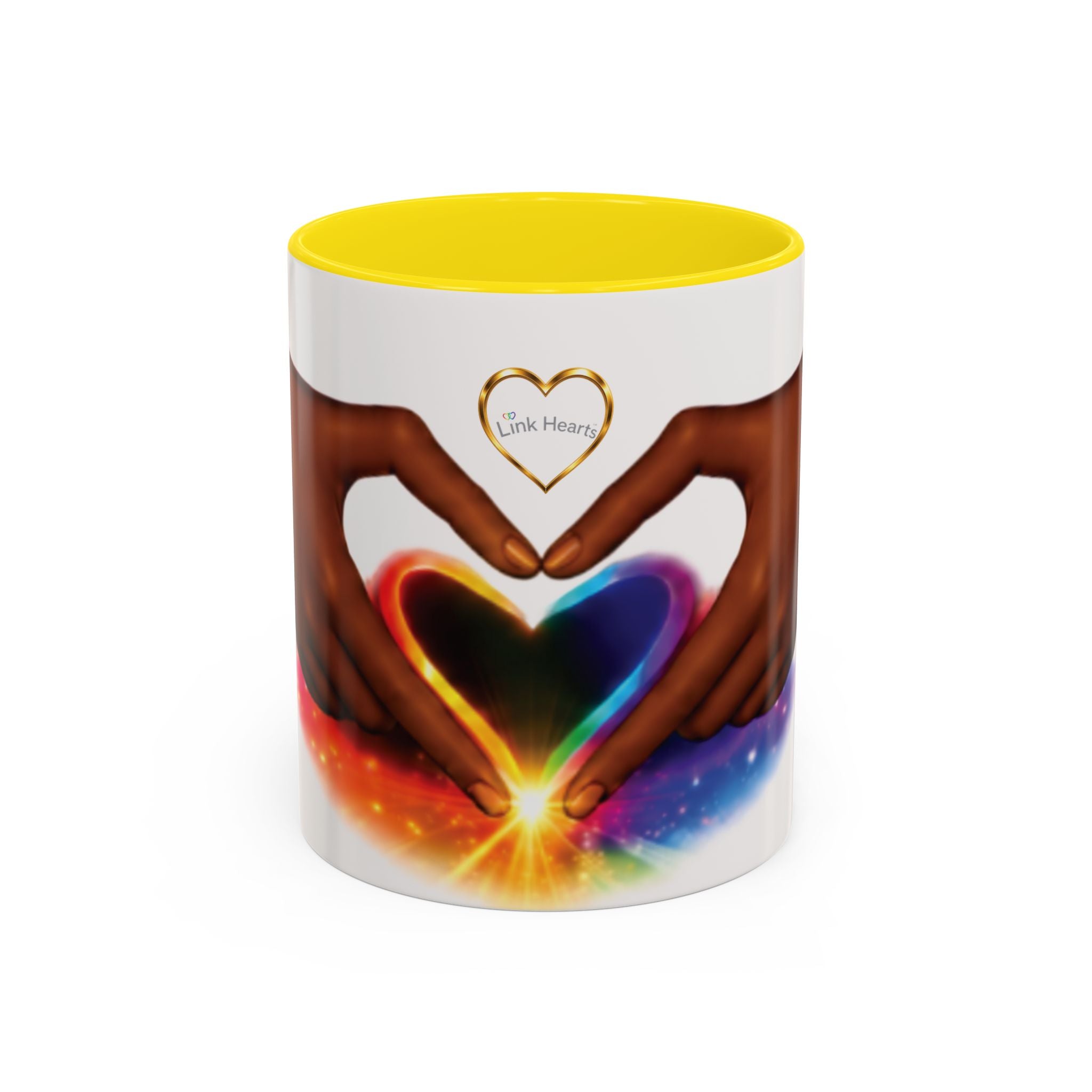 Link Hearts™ -  Rainbow Heart Mug