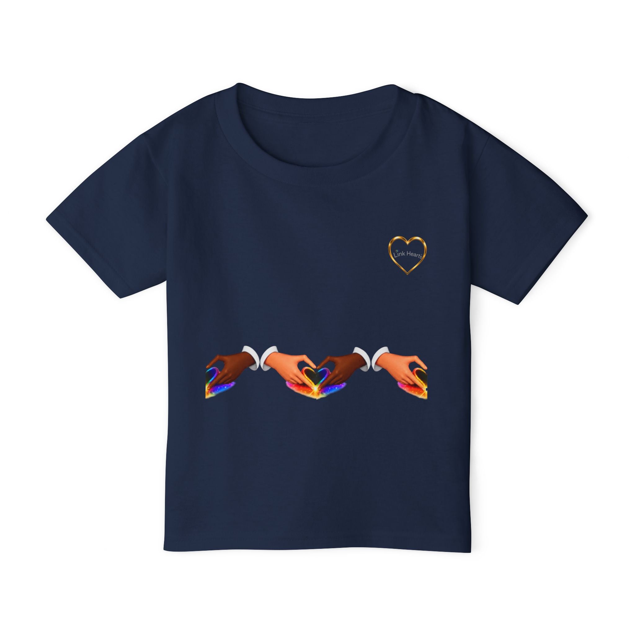 Link Hearts™  Heavy Cotton™ Toddler T-shirt