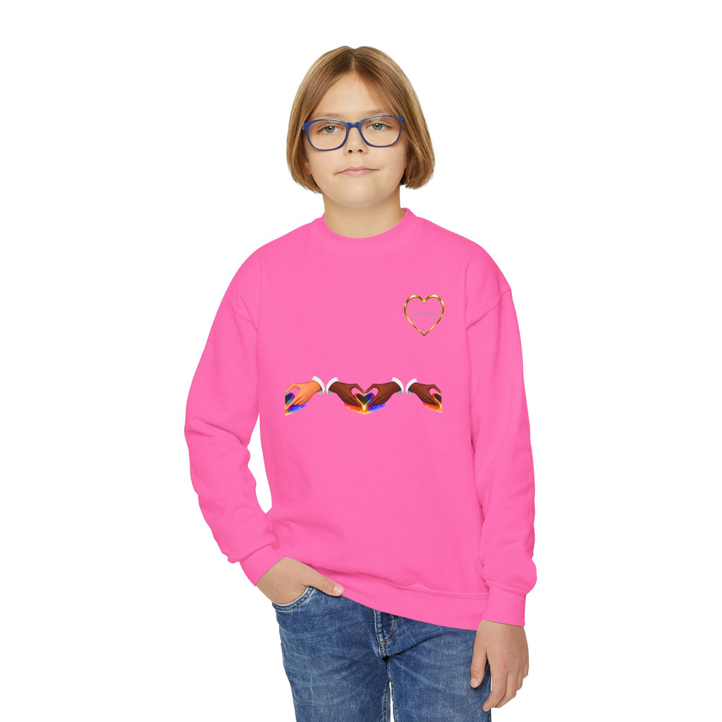 Link Hearts™ Unity Youth Crewneck Sweatshirt
