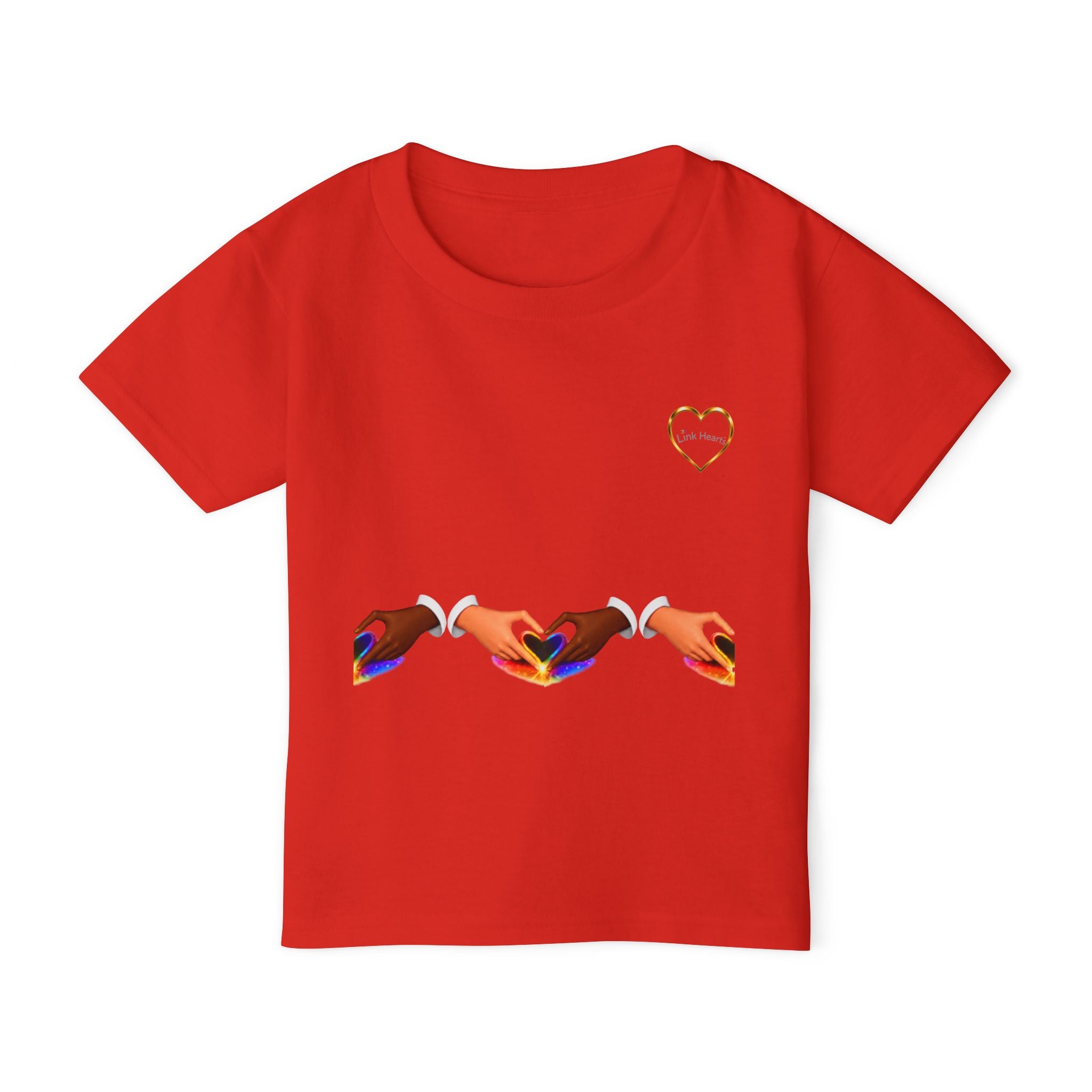 Link Hearts™  Heavy Cotton™ Toddler T-shirt