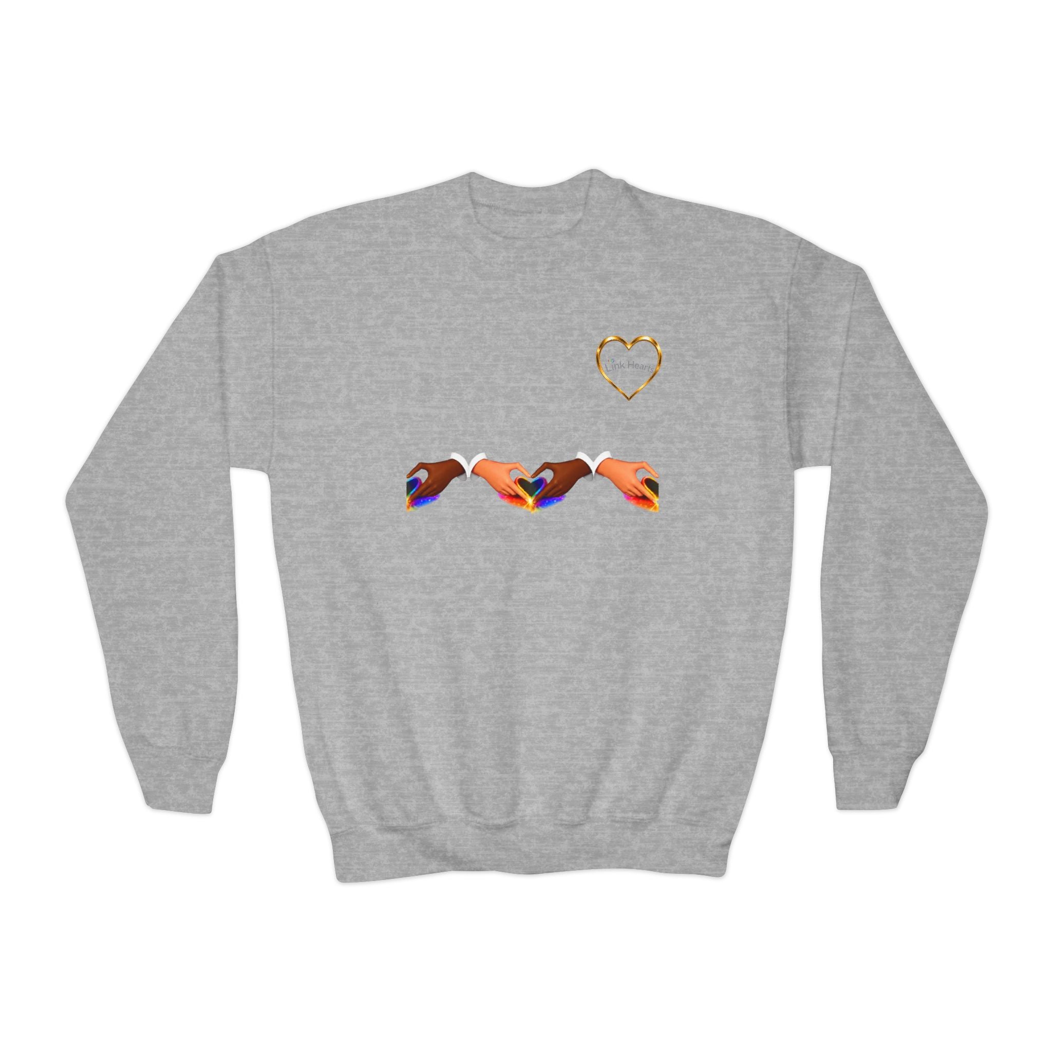 Link Hearts™ Unity Youth Crewneck Sweatshirt