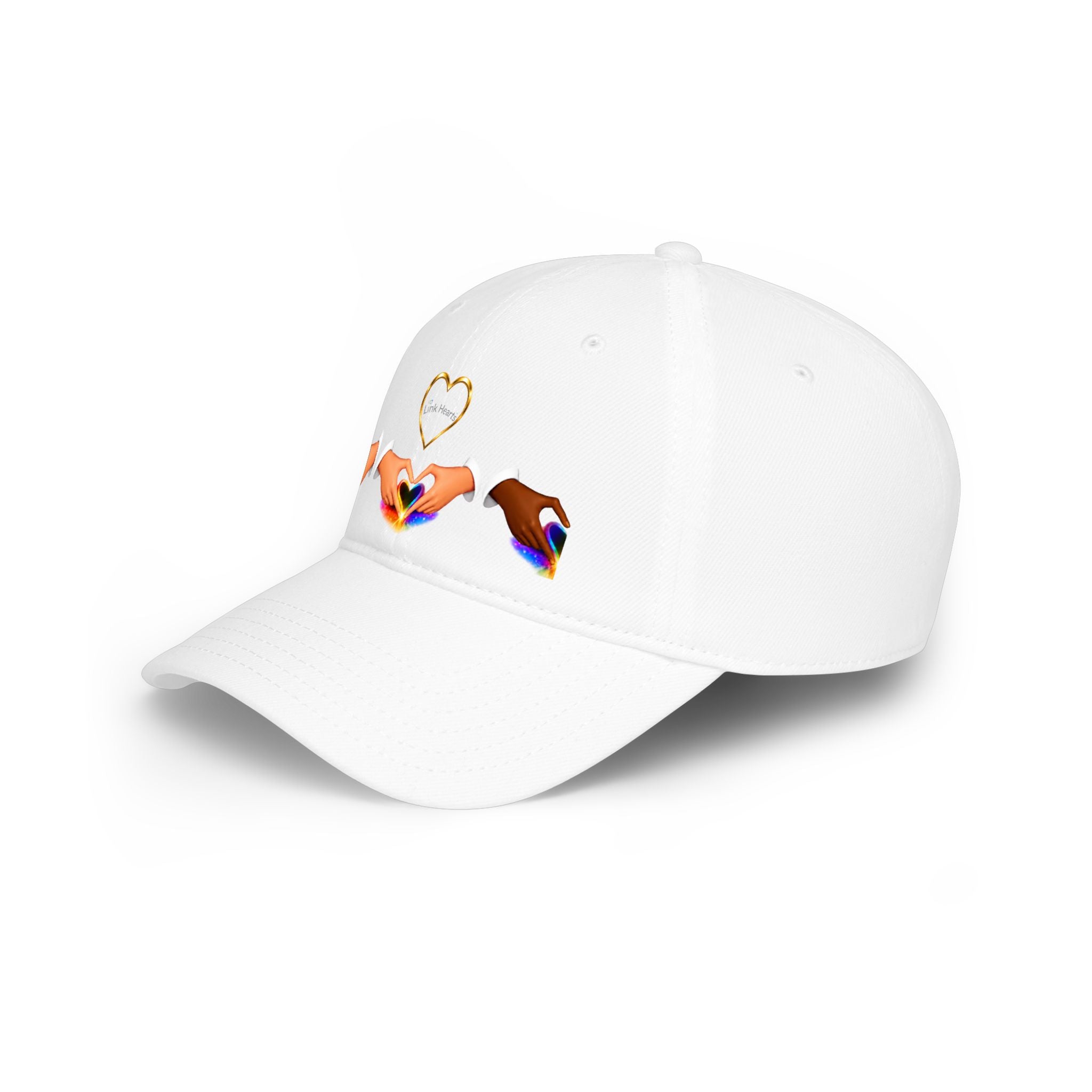 Heart Hands Baseball Cap — Inclusive Love Adjustable Cap