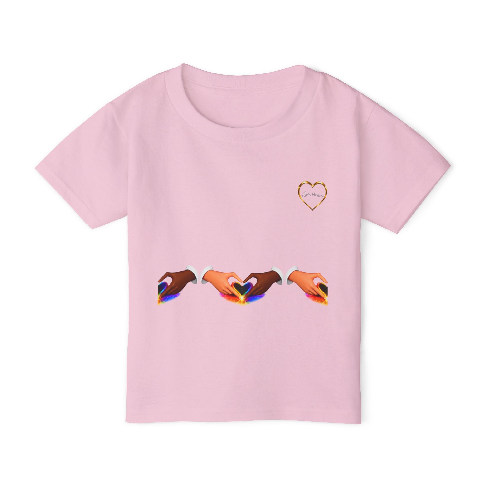 Link Hearts™  Heavy Cotton™ Toddler T-shirt