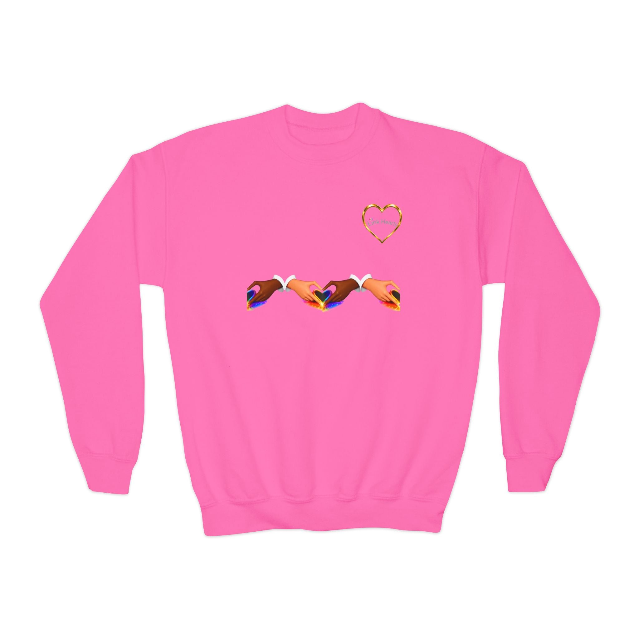 Link Hearts™ Unity Youth Crewneck Sweatshirt