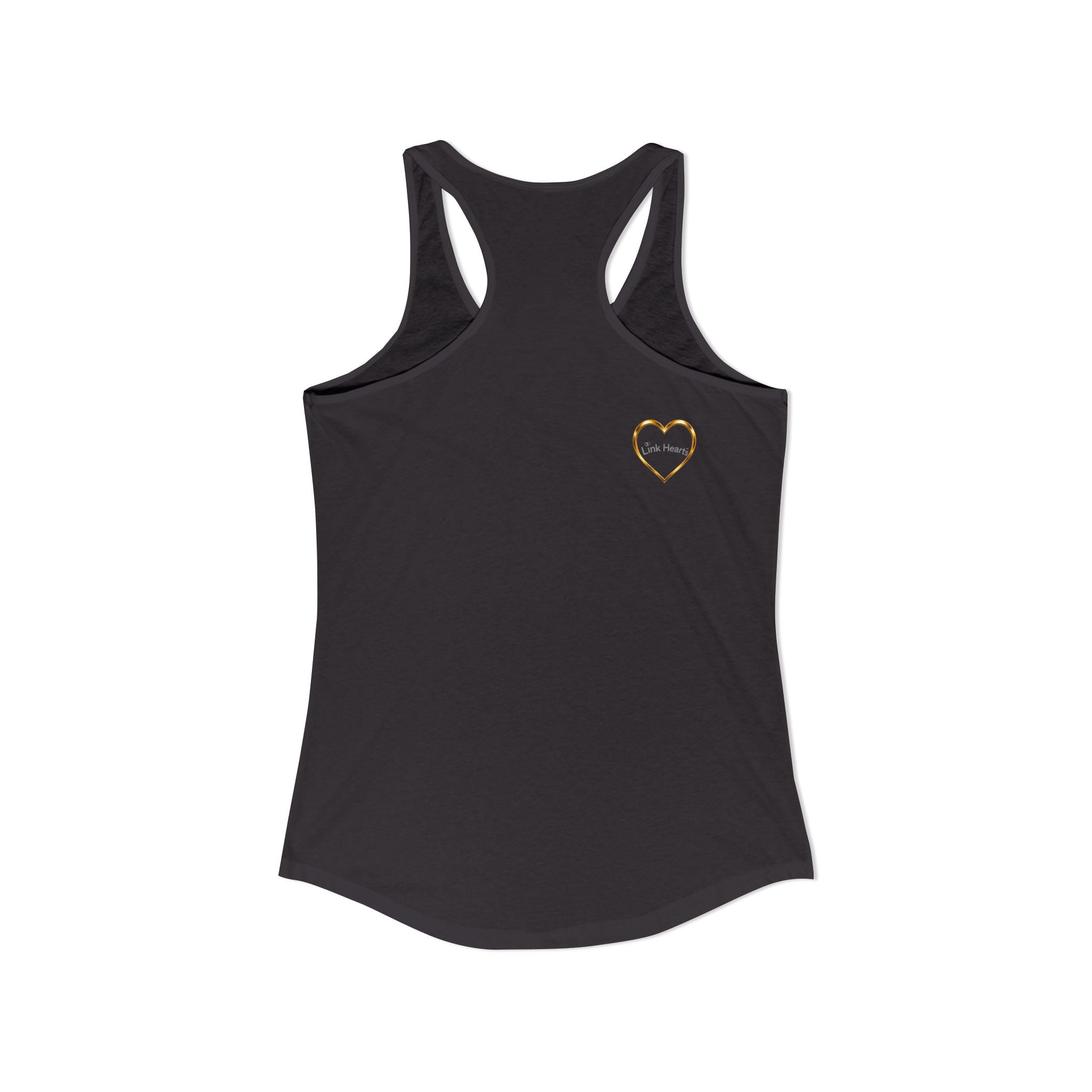 Link Hearts™ Women’s Ideal Racerback Tank – Wear Unity With Every Move.