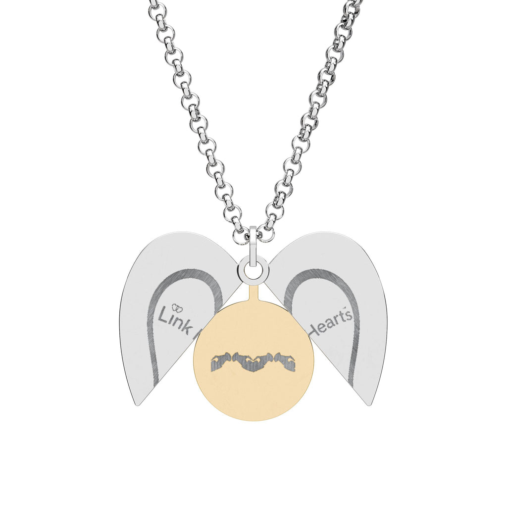 Link Hearts™ Connected Hearts Necklace