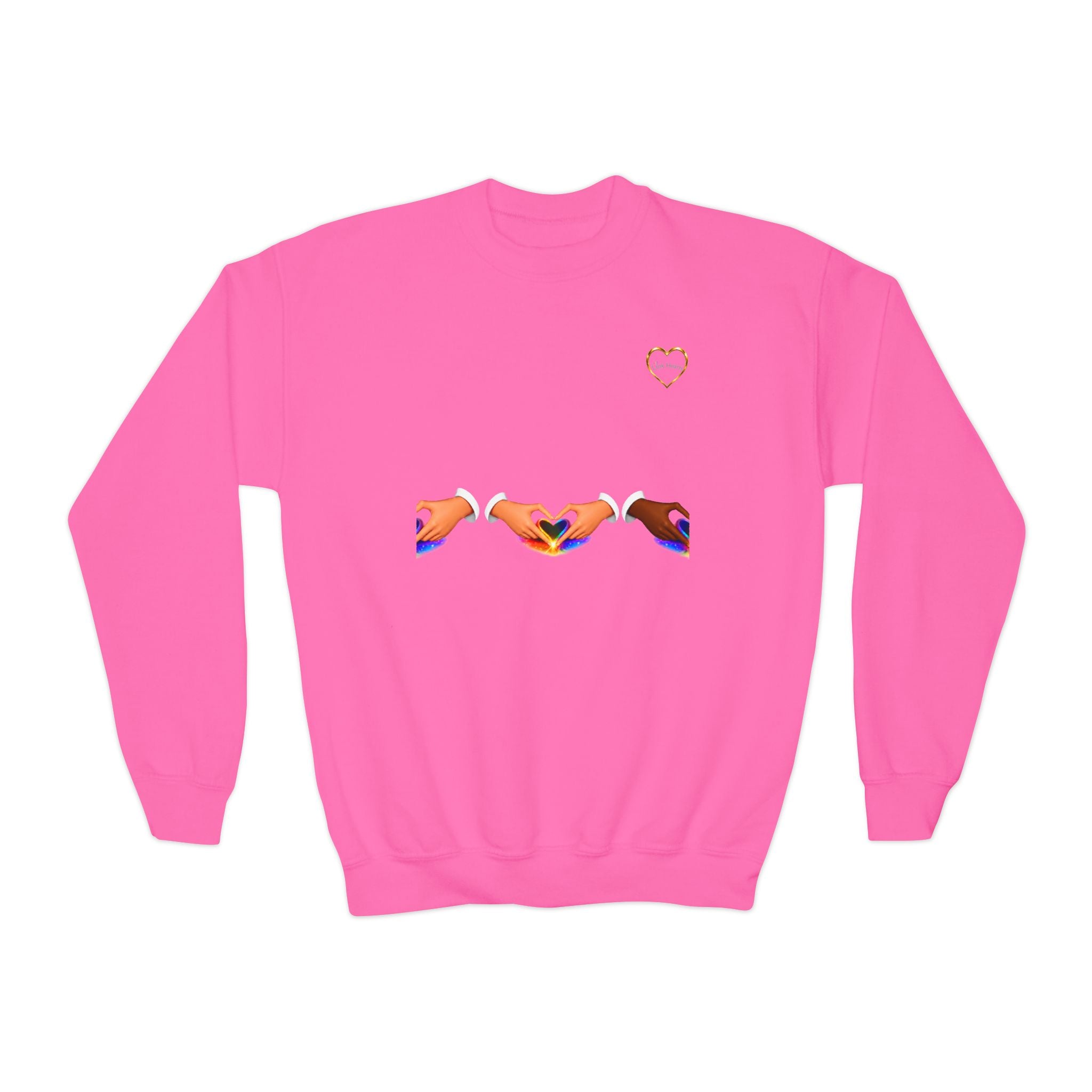 Link Hearts™ Unity Crewneck Sweatshirt — Youth Crewneck