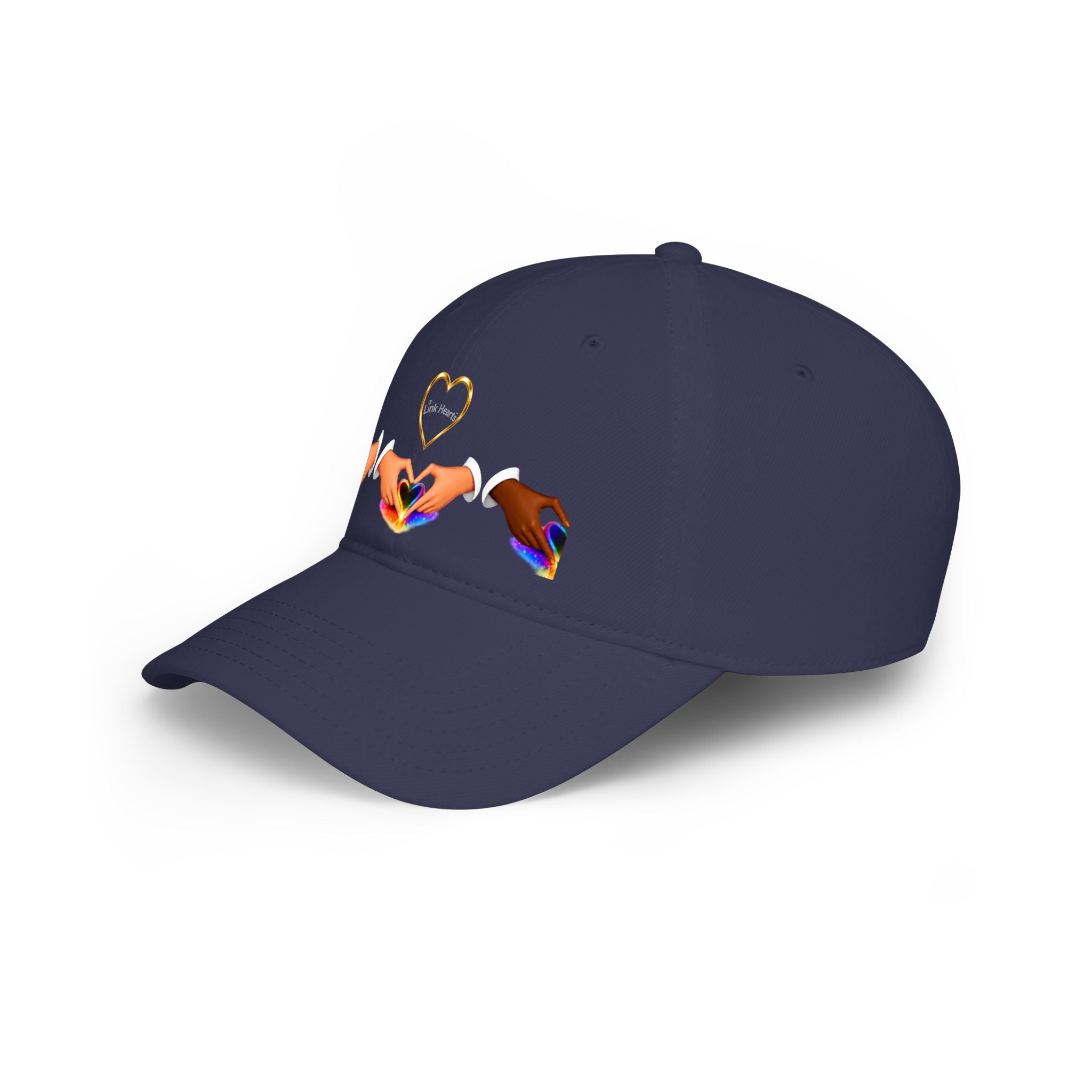 Heart Hands Baseball Cap — Inclusive Love Adjustable Cap