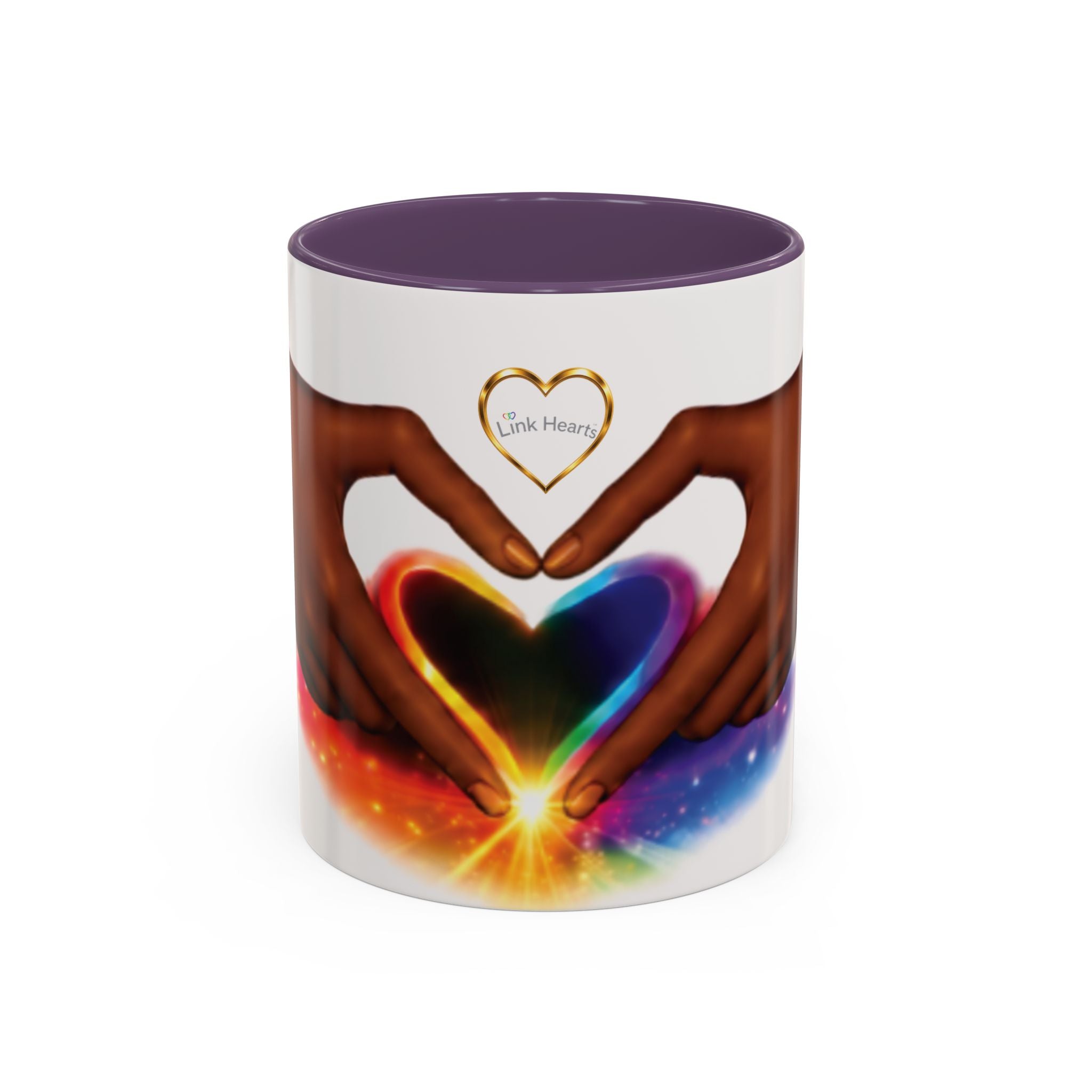 Link Hearts™ -  Rainbow Heart Mug