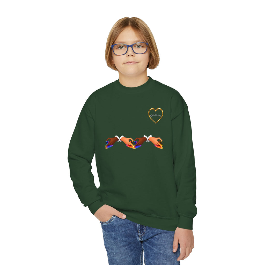 Link Hearts™ Unity Youth Crewneck Sweatshirt