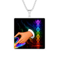 Link Hearts™ Custom Cut Photo Pendant