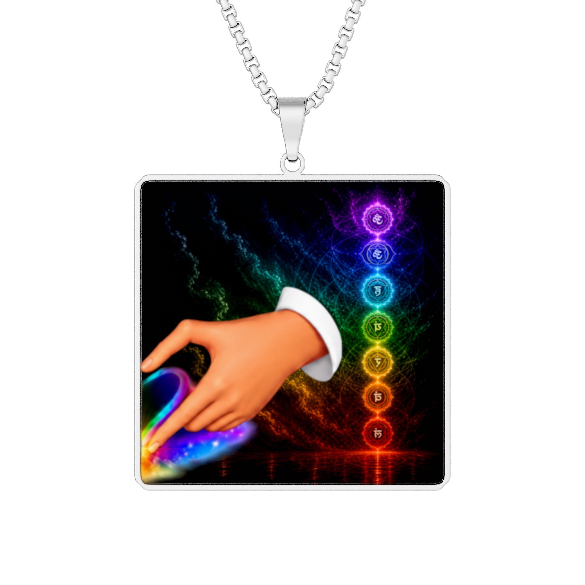 Link Hearts™ Custom Cut Photo Pendant