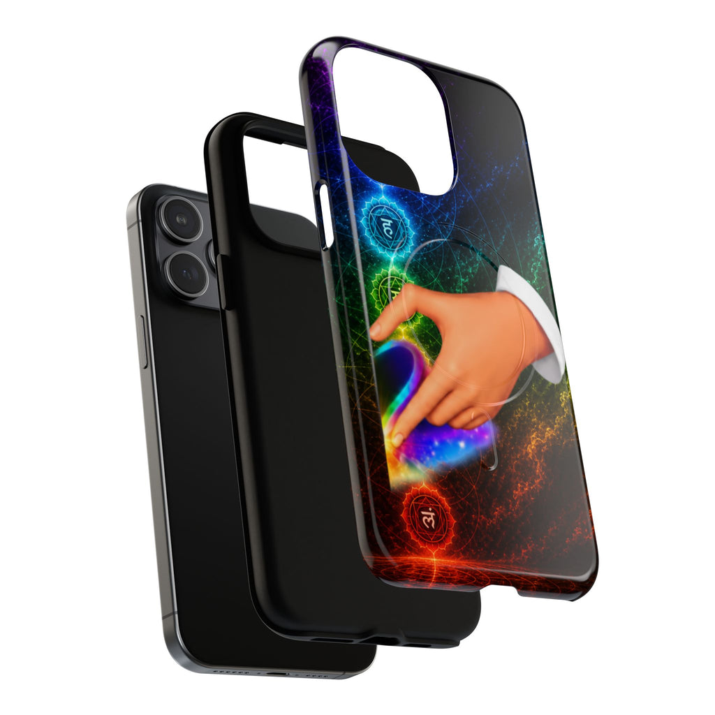Link Hearts™ Cosmic Energy Phone Case - Magnetic Phone Case