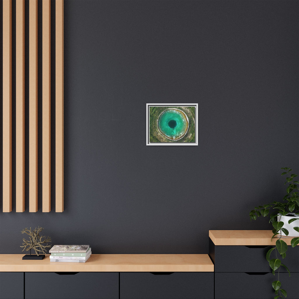LinkHearts™ 'Sink Hole' Matte Canvas Framed Wall Art