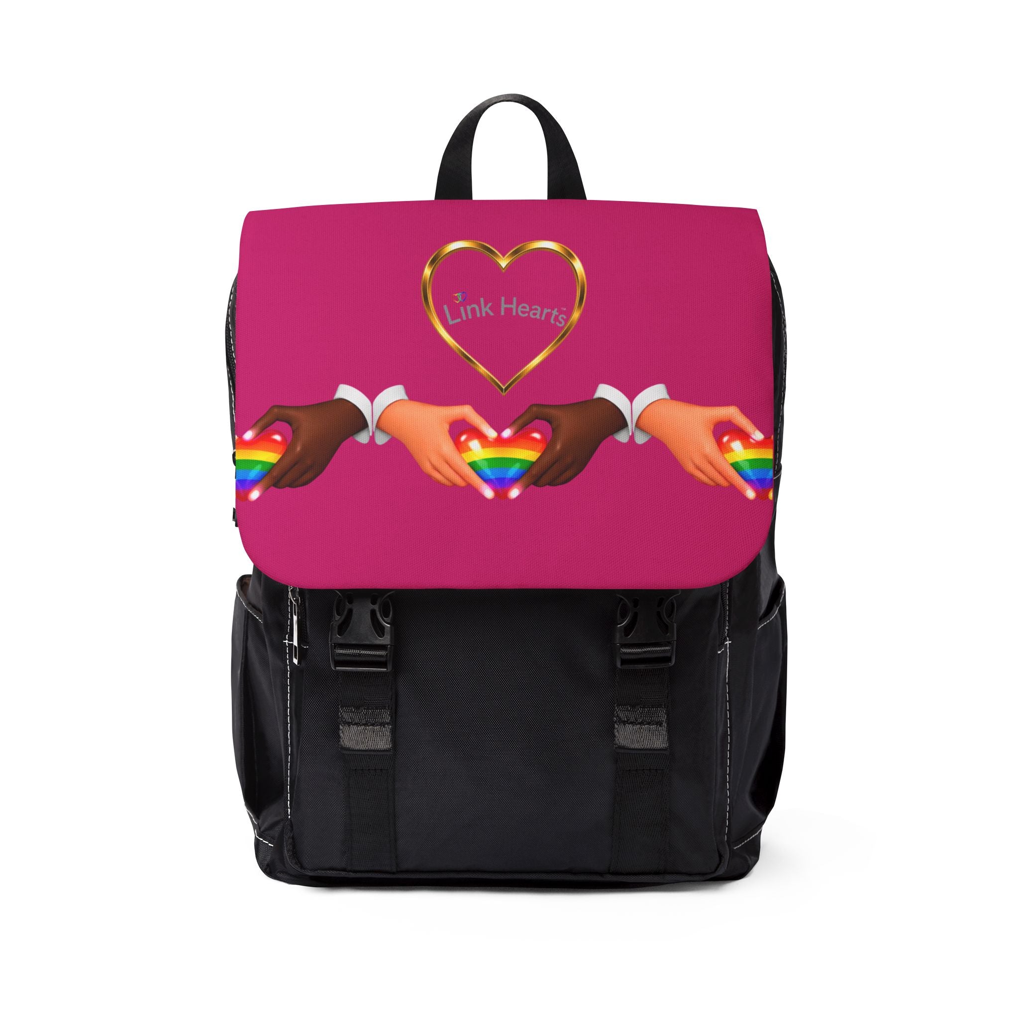 Link Hearts™ Casual Travel Shoulder Backpack