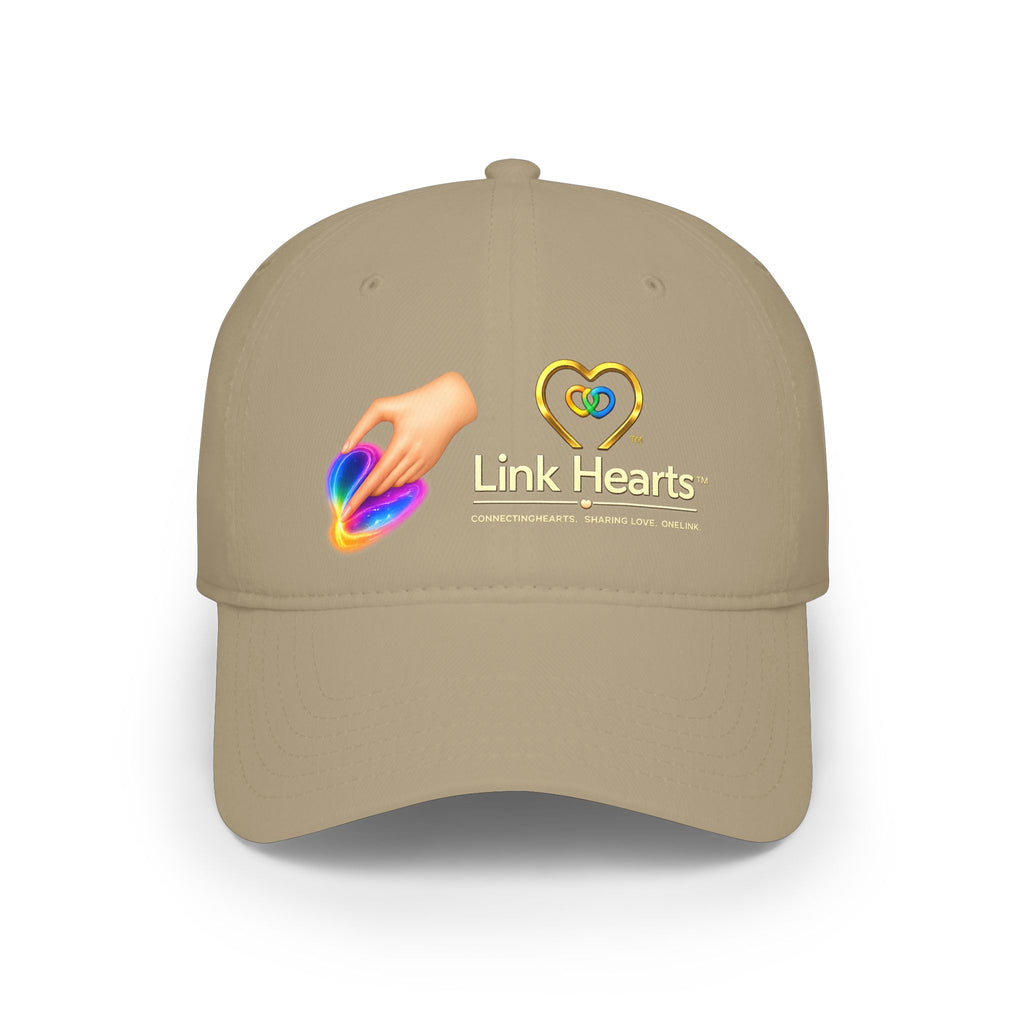Link Hearts Couples Baseball Cap — Heartcare Charity Logo Hat