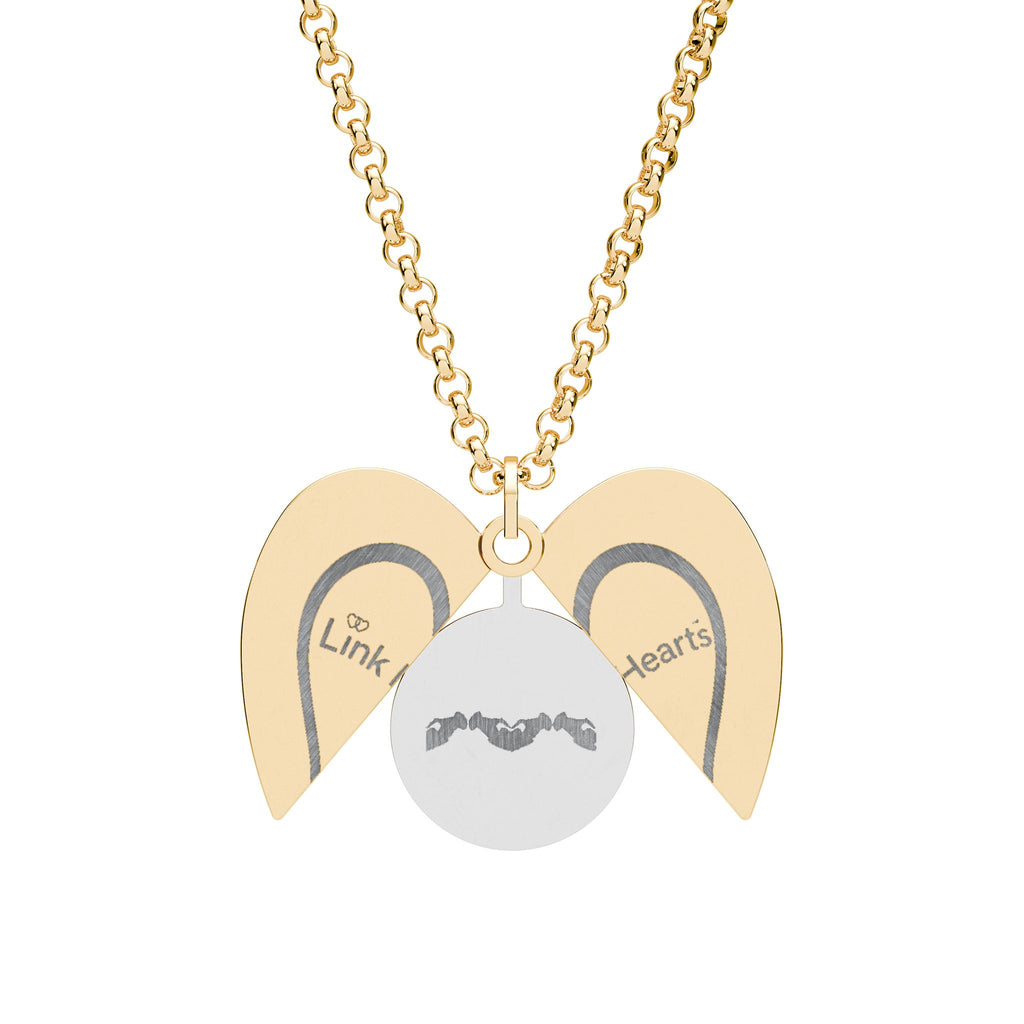 Link Hearts™ Connected Hearts Necklace