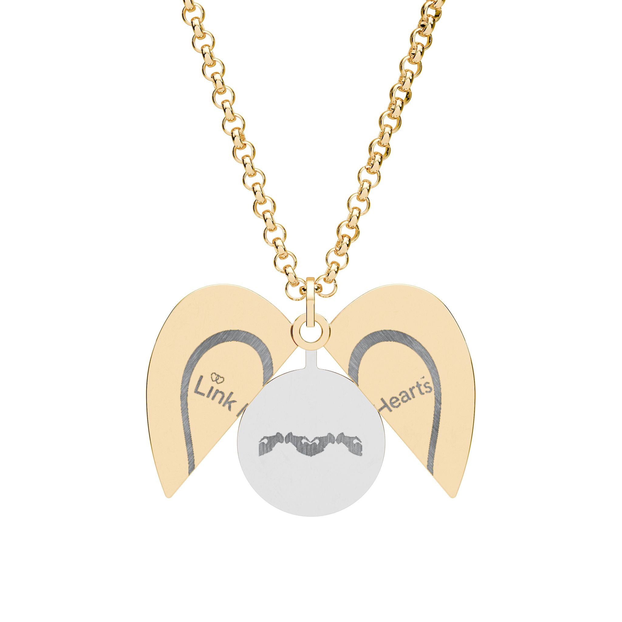 Link Hearts™ Connected Hearts Necklace