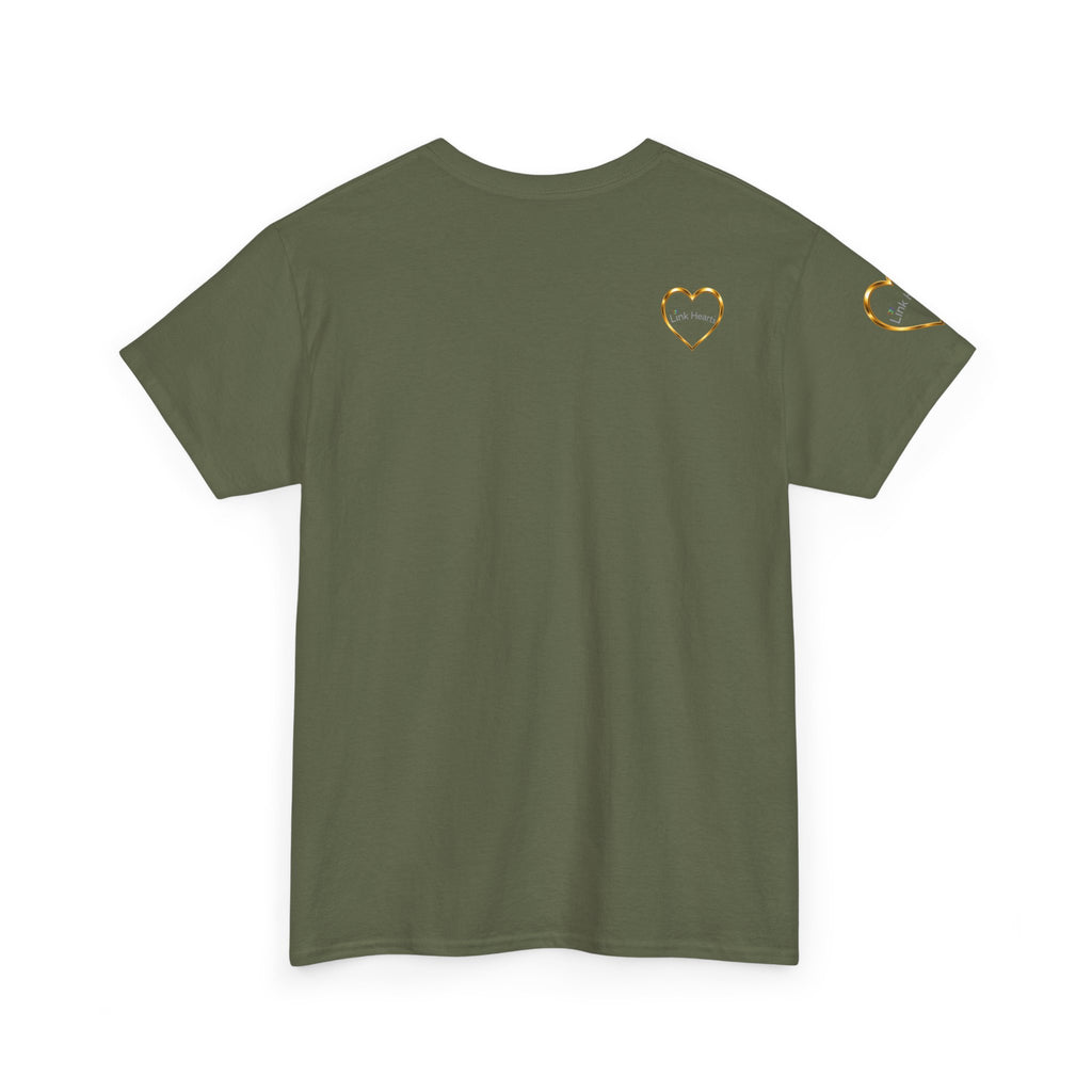 Link Hearts Unisex Tee - Celebrate Connection with Matching Shirt Set