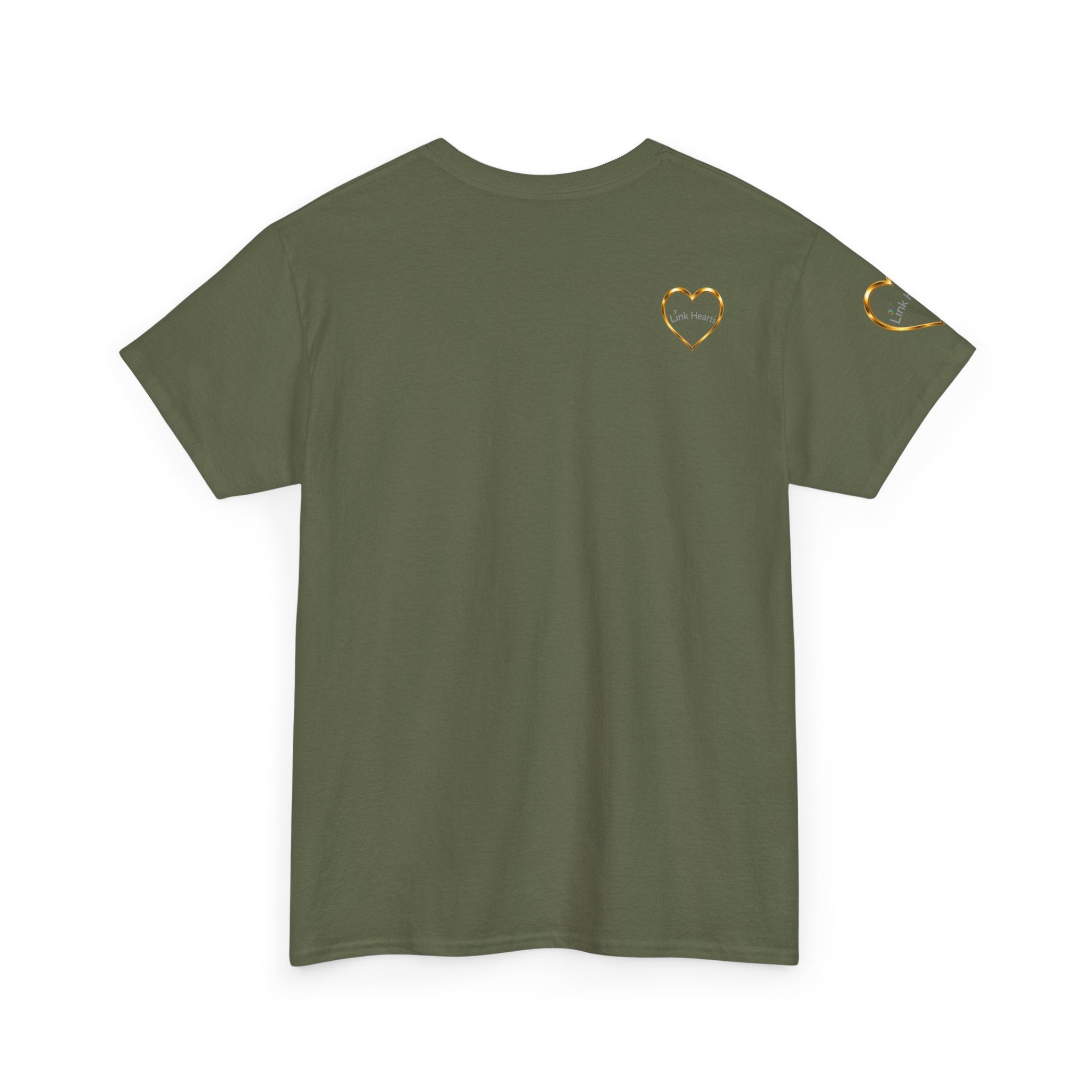 Link Hearts Unisex Tee - Celebrate Connection with Matching Shirt Set