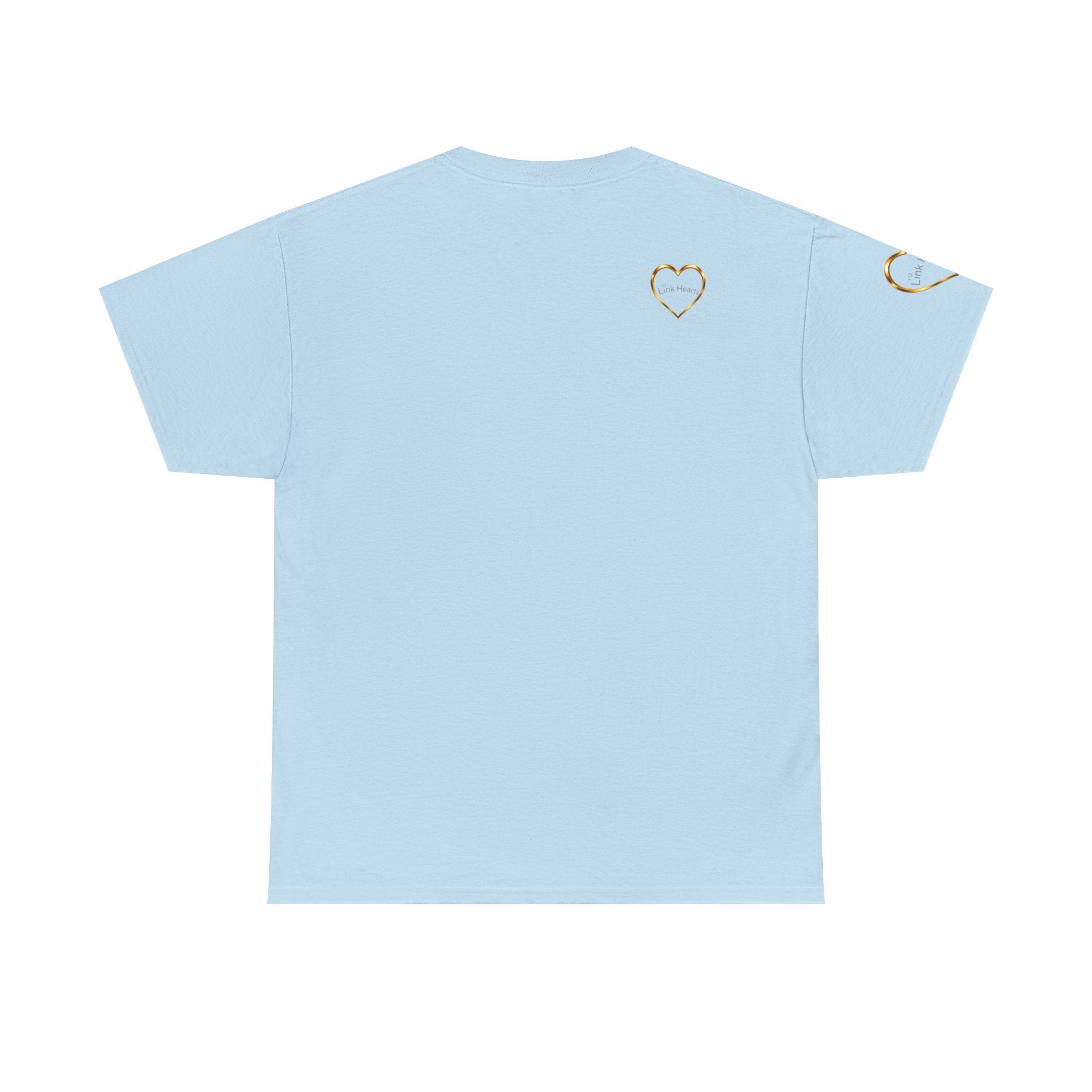 Link Hearts Unity Tee — Matching Rainbow Heart Couple Shirt (Love Wins)