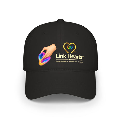 Link Hearts Couples Baseball Cap — Heartcare Charity Logo Hat