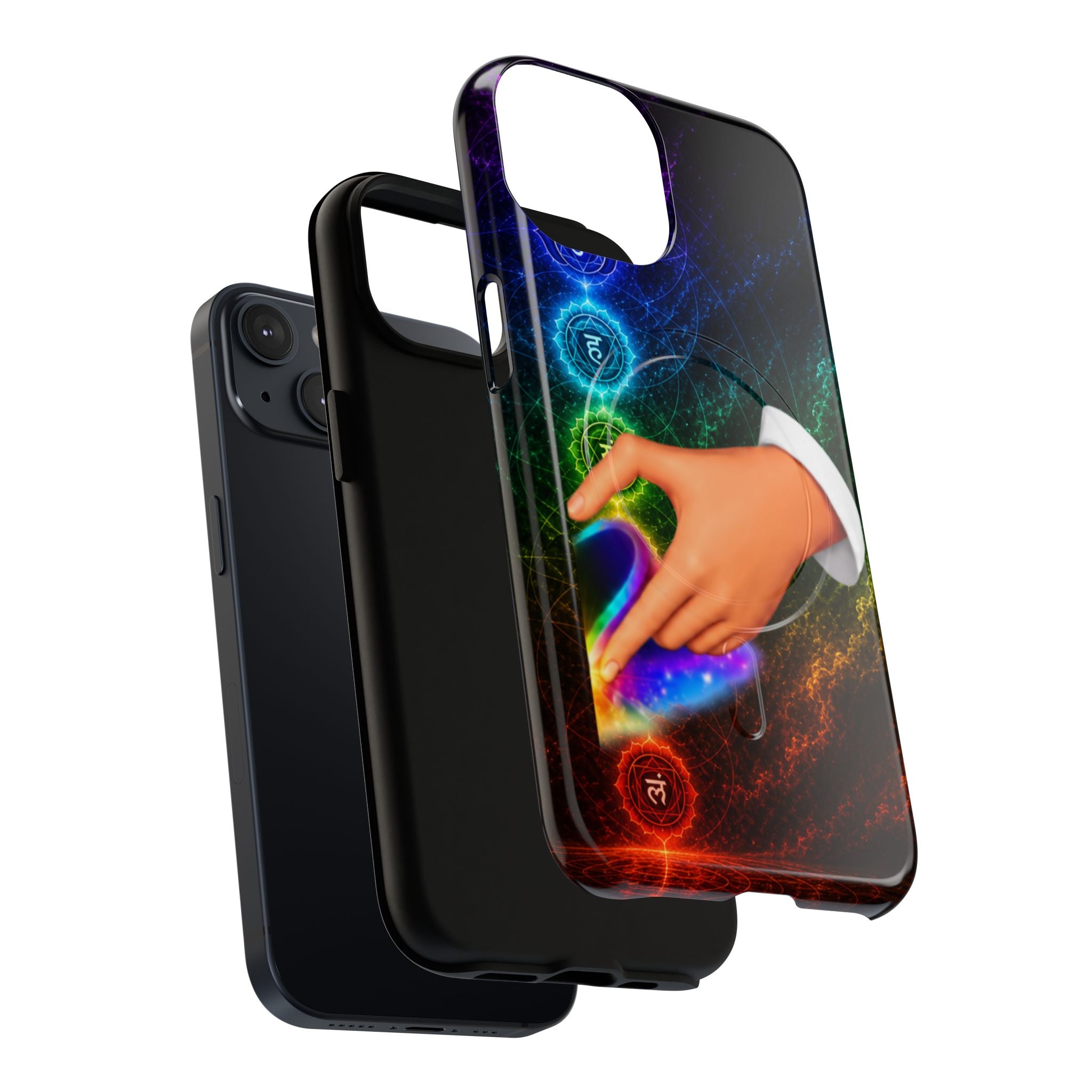 Link Hearts™ Cosmic Energy Phone Case - Magnetic Phone Case