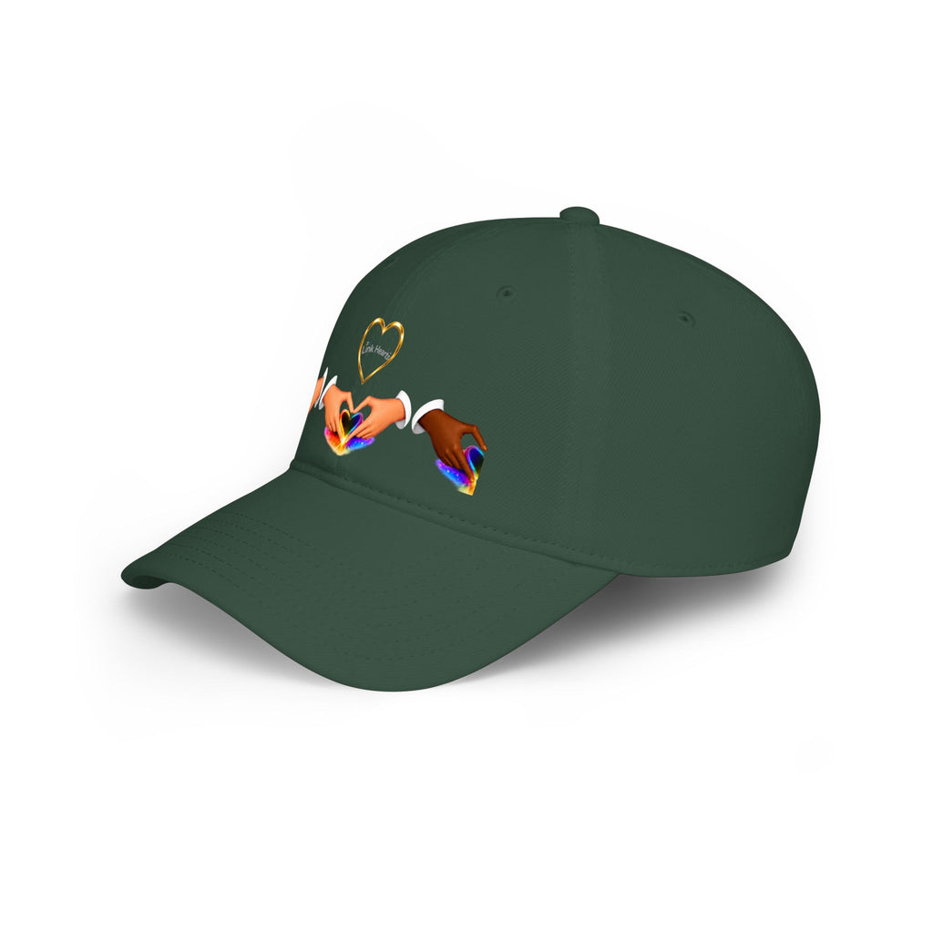 Heart Hands Baseball Cap — Inclusive Love Adjustable Cap