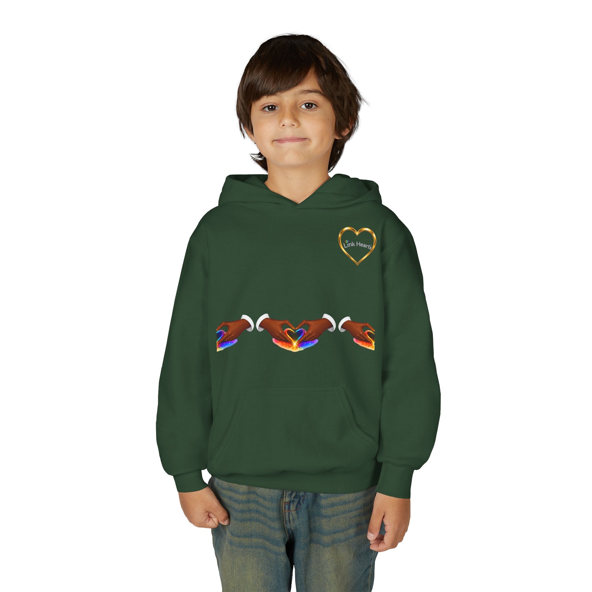 Link Hearts™ Youth Unity Hoodie