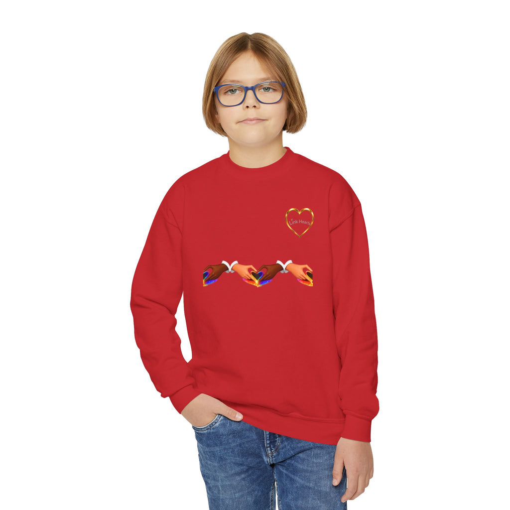 Link Hearts™ Unity Youth Crewneck Sweatshirt