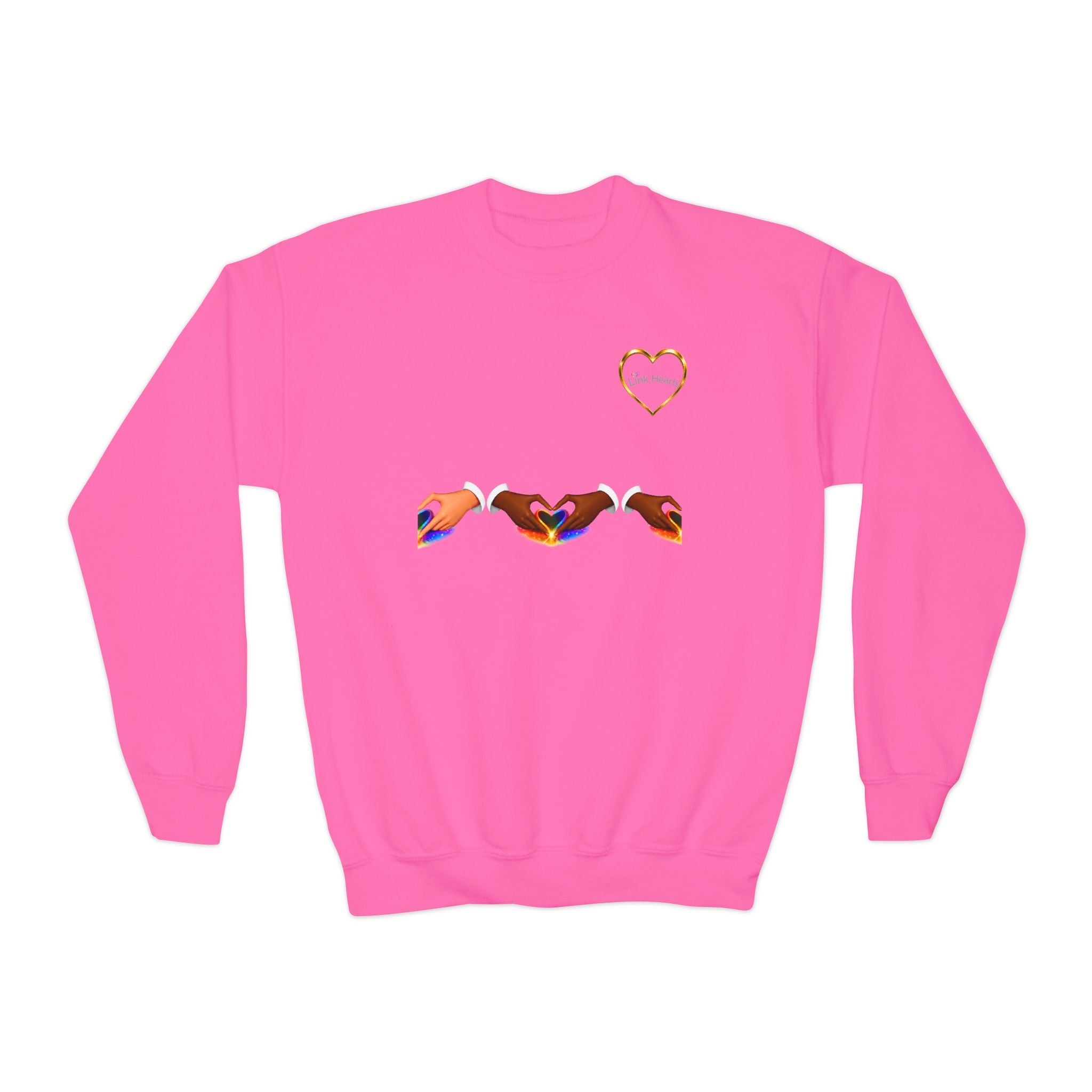 Link Hearts™ Unity Youth Crewneck Sweatshirt