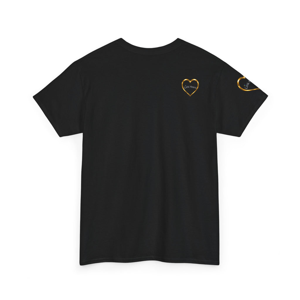 Link Hearts Unisex Tee - Celebrate Connection with Matching Shirt Set