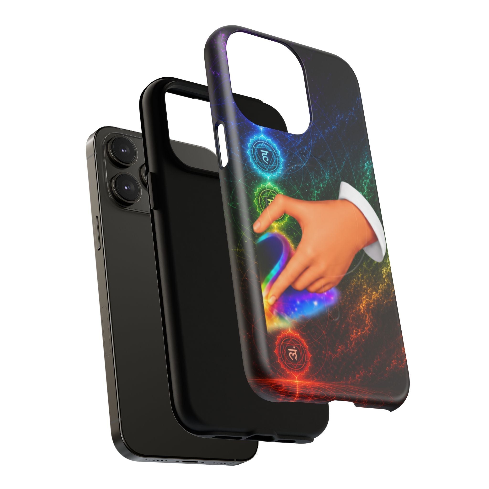 Link Hearts™ Cosmic Energy Phone Case - Magnetic Phone Case