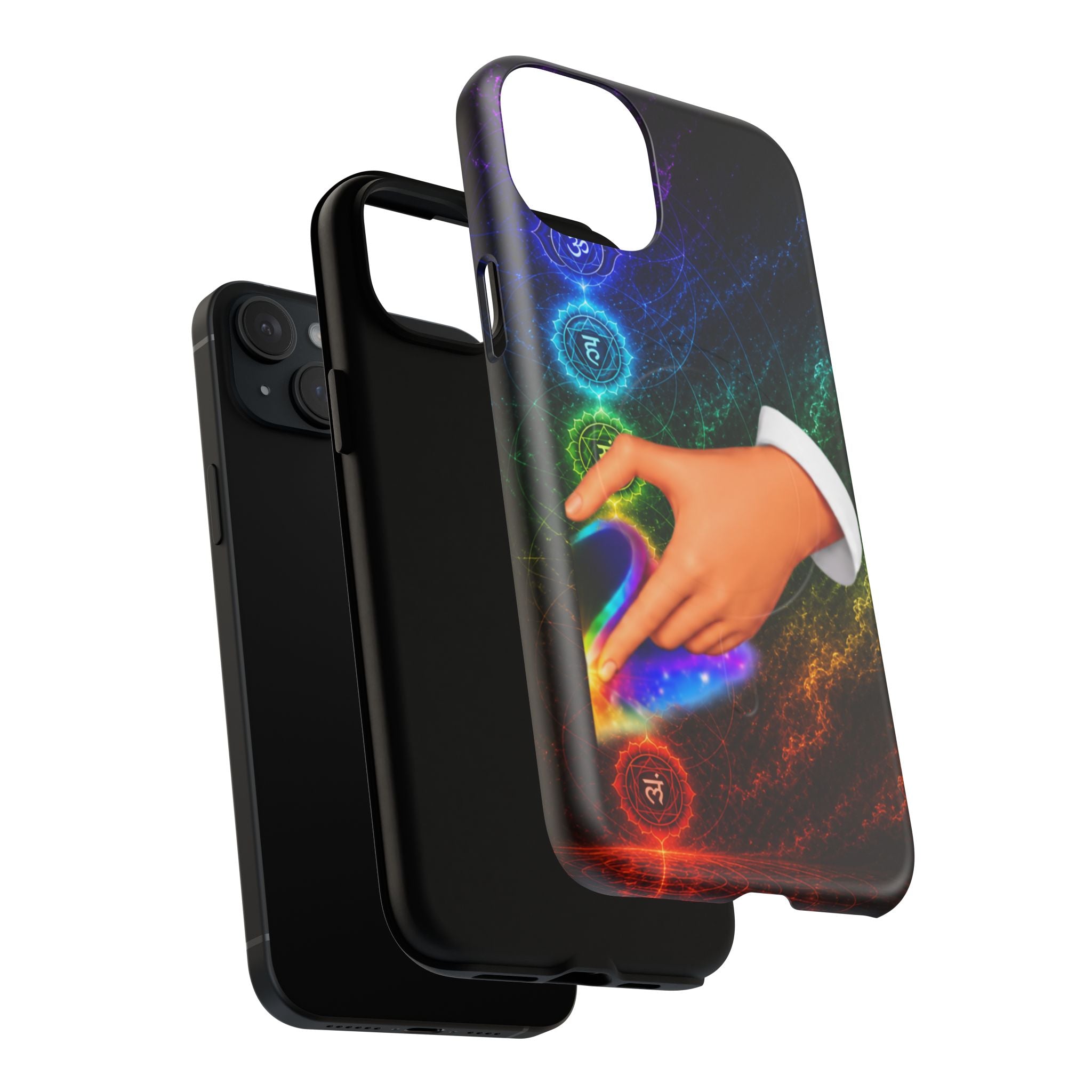 Link Hearts™ Cosmic Energy Phone Case - Magnetic Phone Case