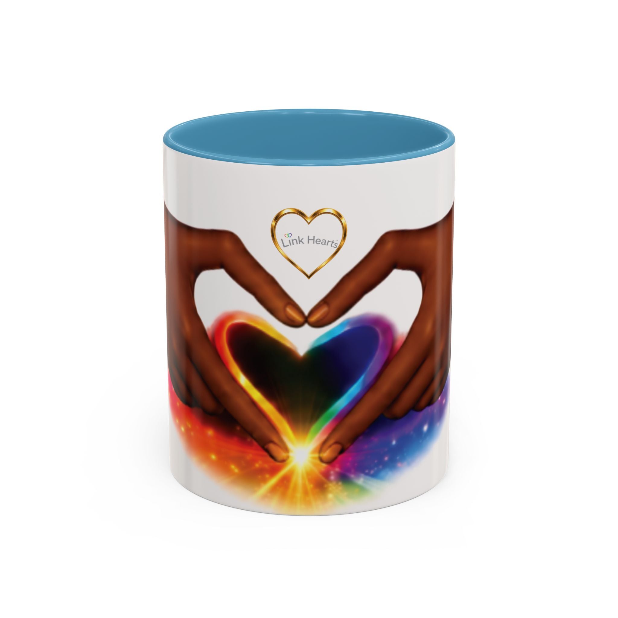 Link Hearts™ -  Rainbow Heart Mug