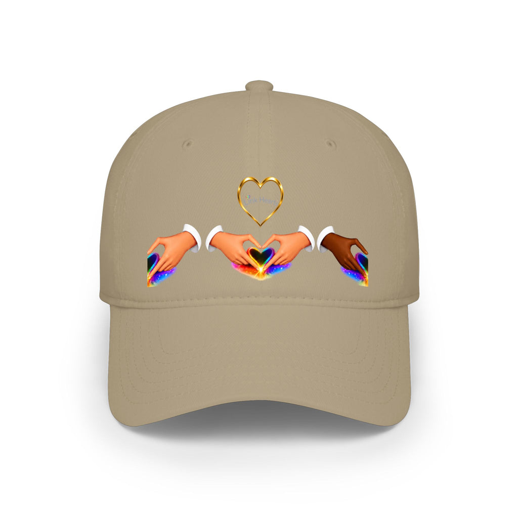 Heart Hands Baseball Cap — Inclusive Love Adjustable Cap