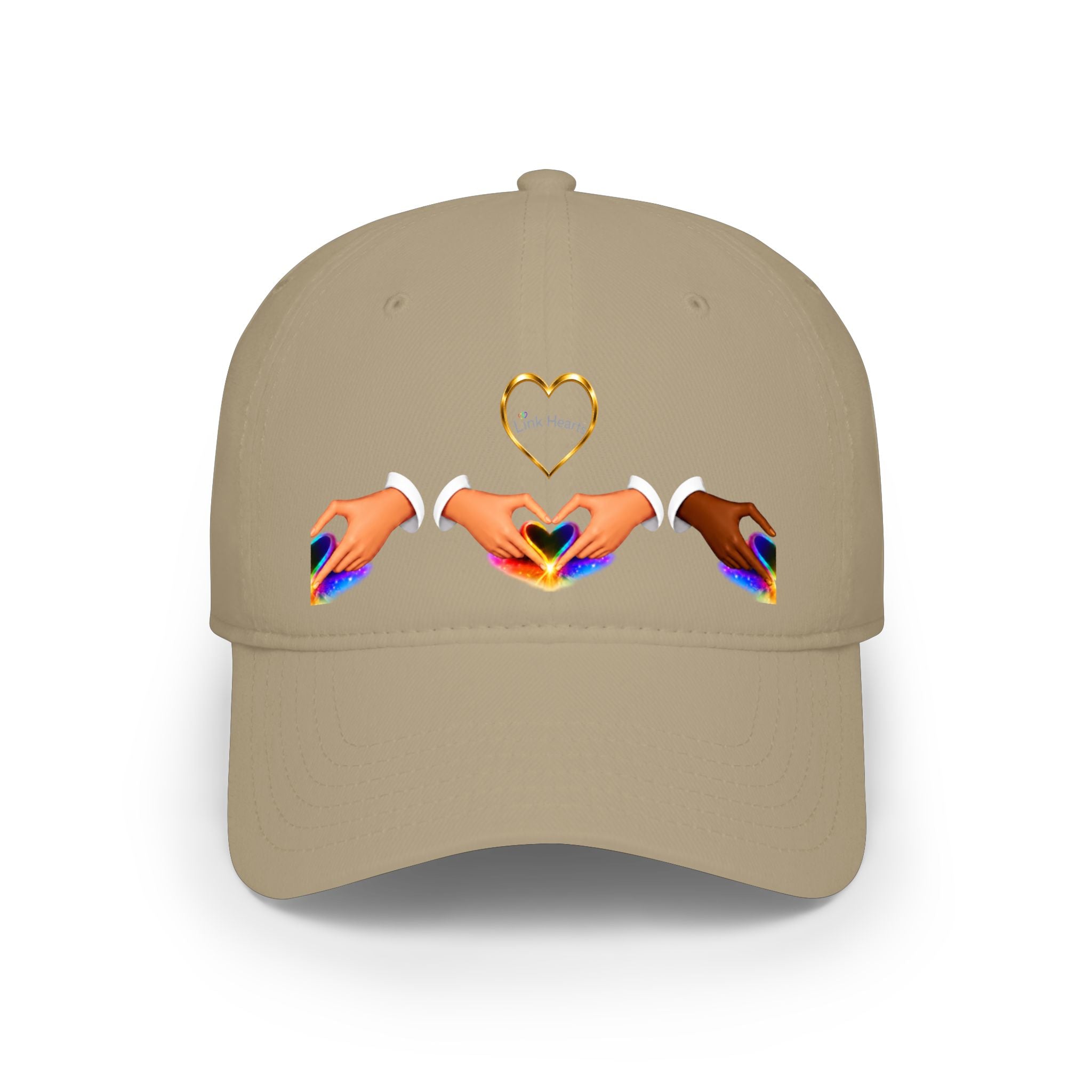 Heart Hands Baseball Cap — Inclusive Love Adjustable Cap