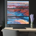 Luxury Link Hearts™ Acrylic Triptych — Modern Wall Art for Living Room & Bedroom