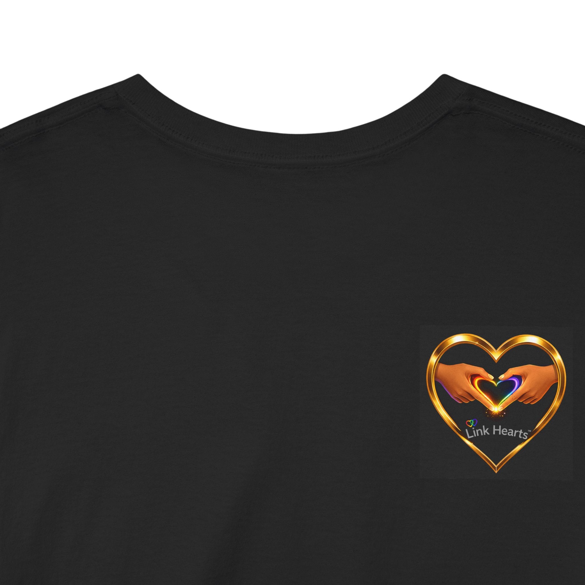Link Hearts TM Luxury Nights Tee — where connection meets ambition, style, and energy.