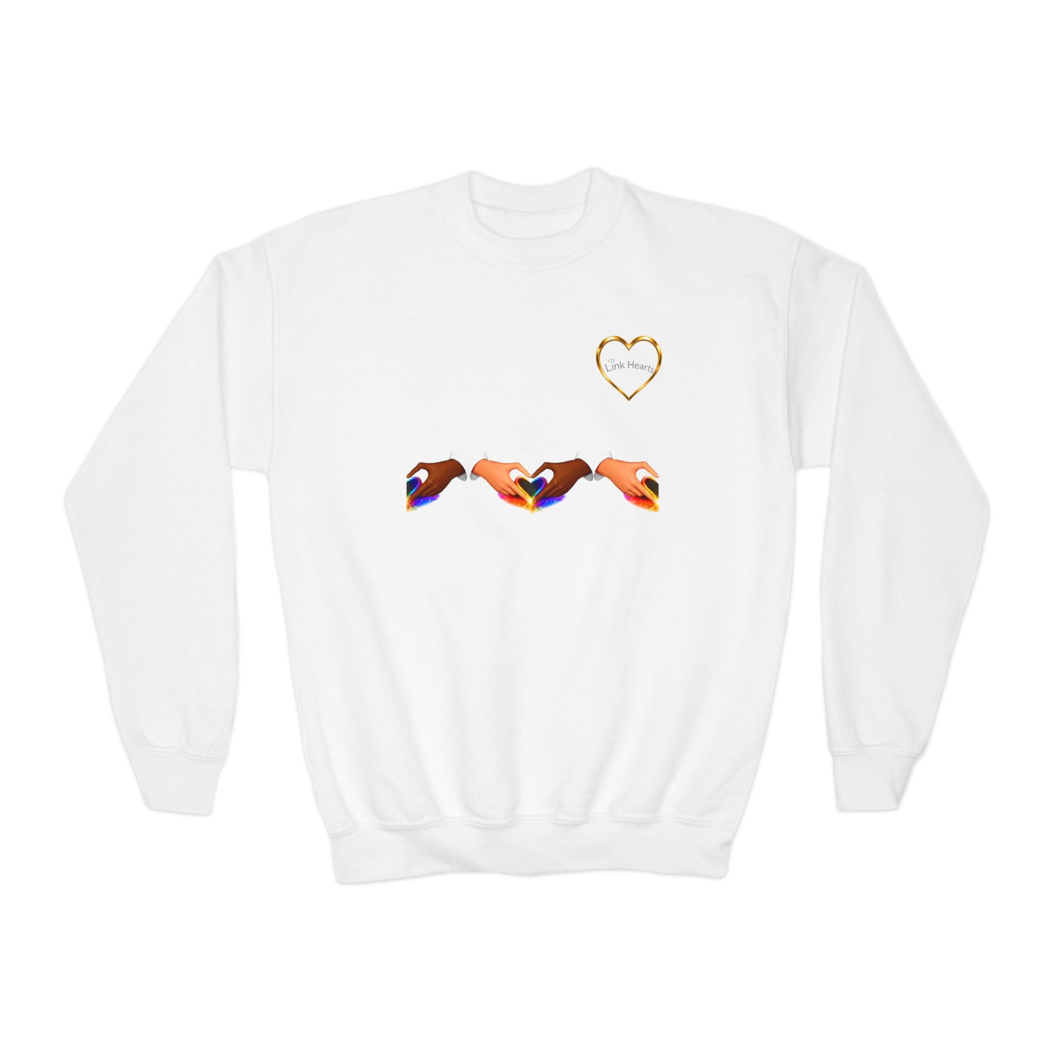 Link Hearts™ Unity Youth Crewneck Sweatshirt
