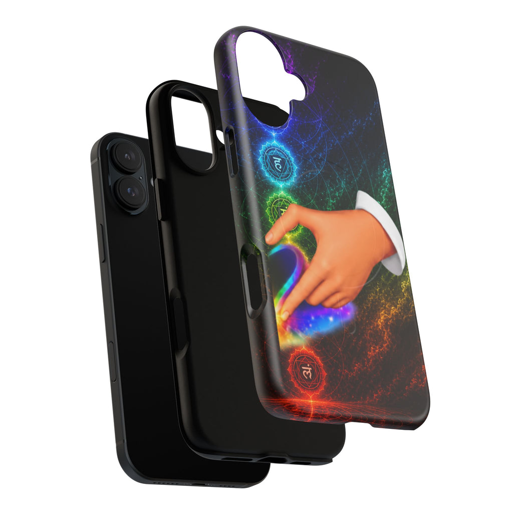 Link Hearts™ Cosmic Energy Phone Case - Magnetic Phone Case