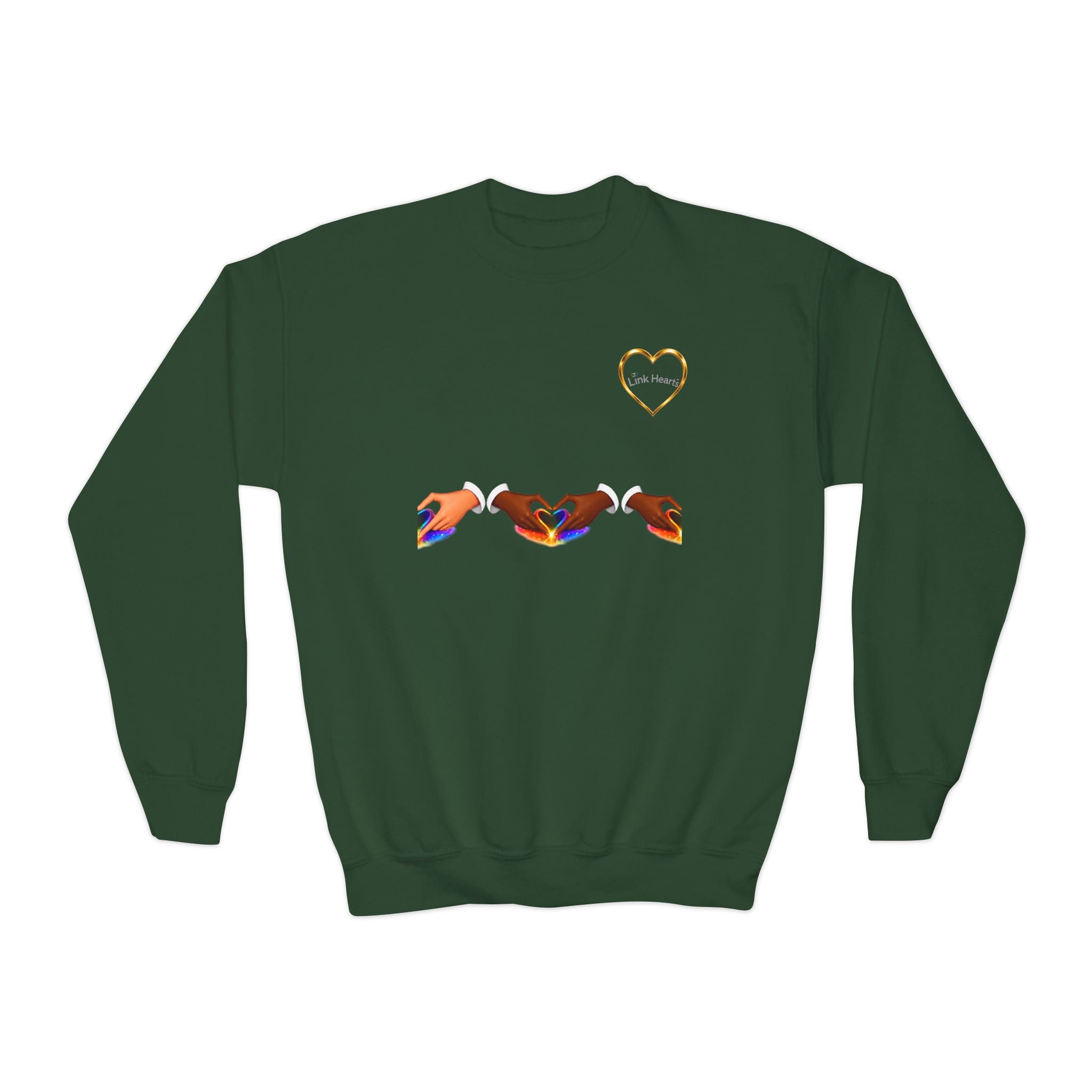 Link Hearts™ Unity Youth Crewneck Sweatshirt