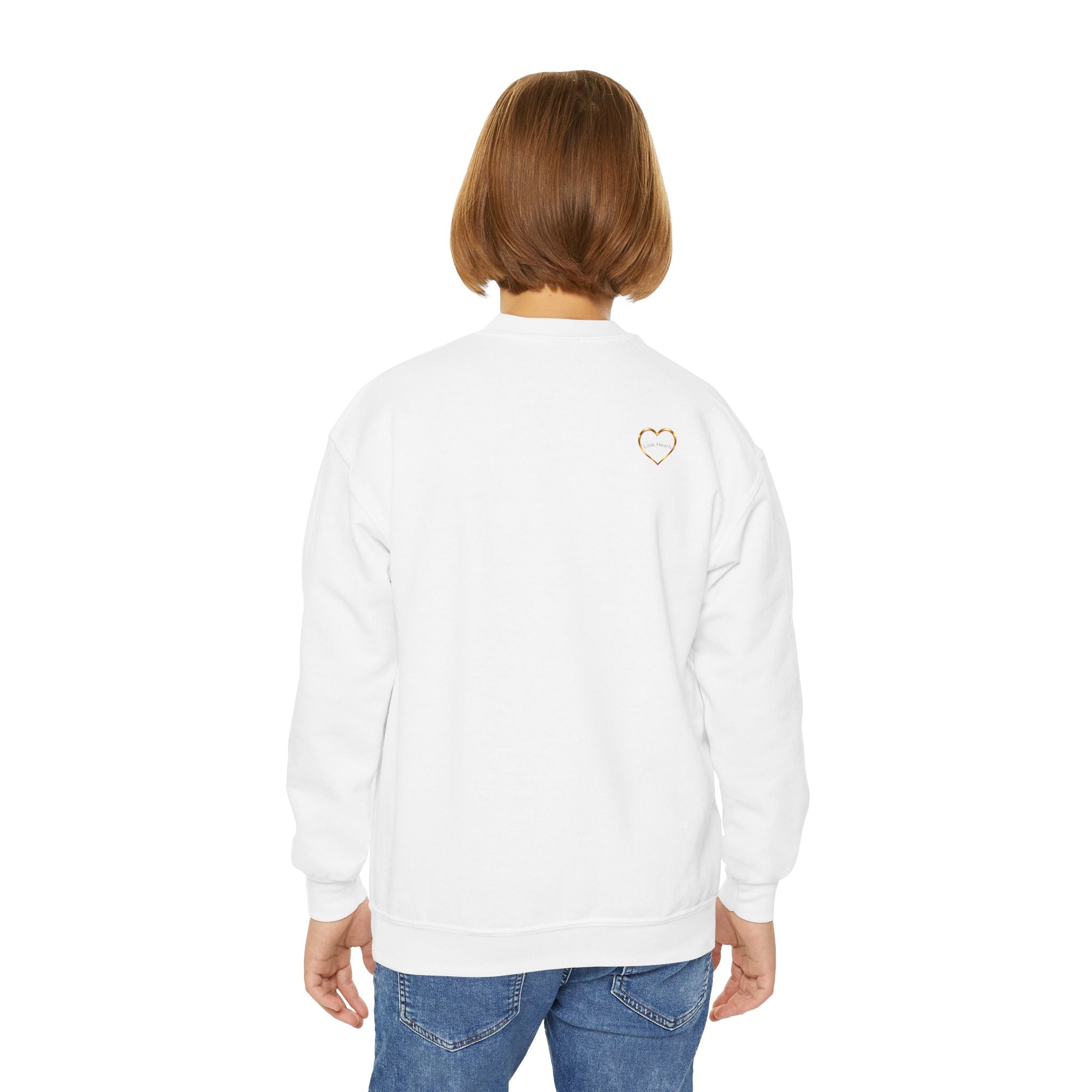 Link Hearts™ Unity Crewneck Sweatshirt — Youth Crewneck