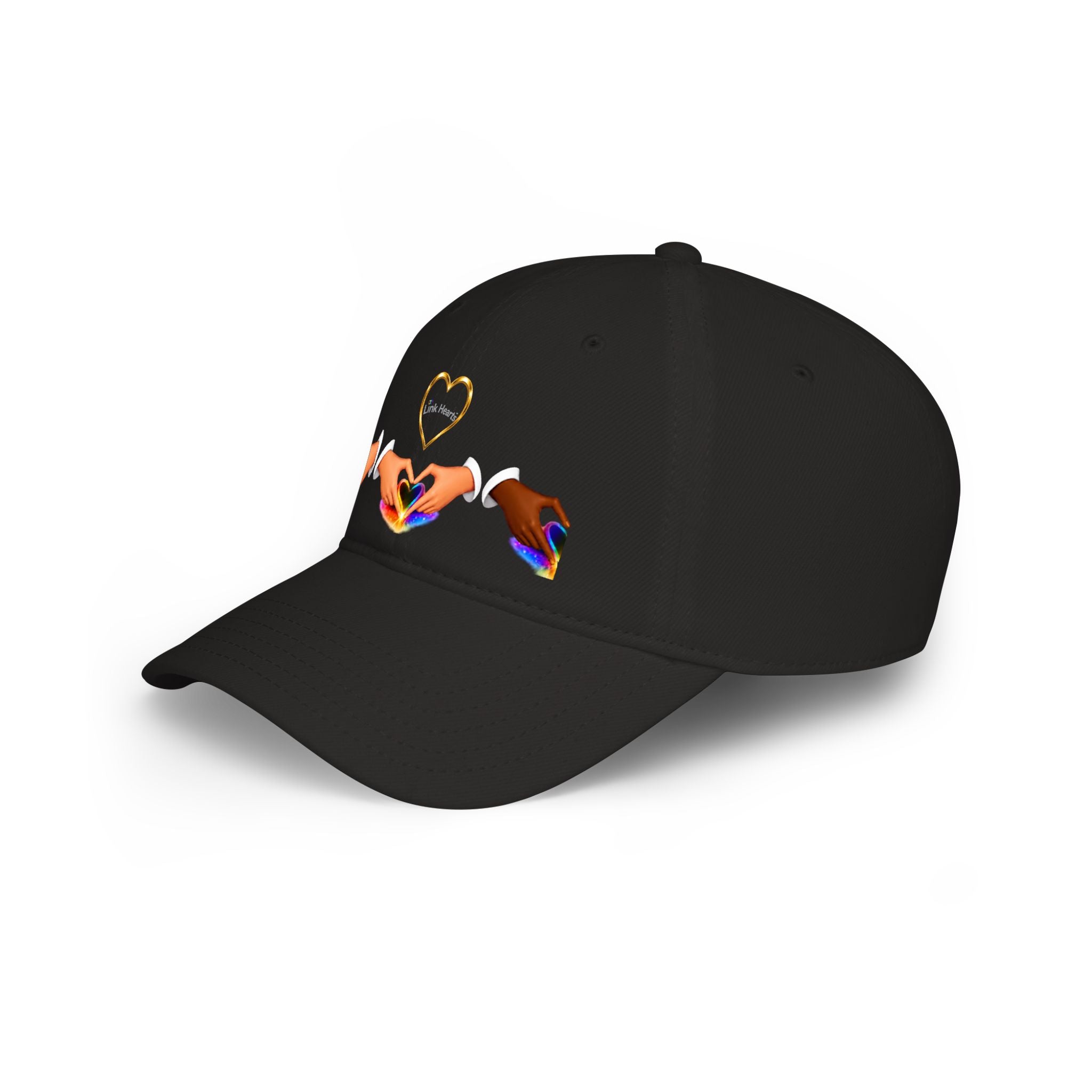 Heart Hands Baseball Cap — Inclusive Love Adjustable Cap