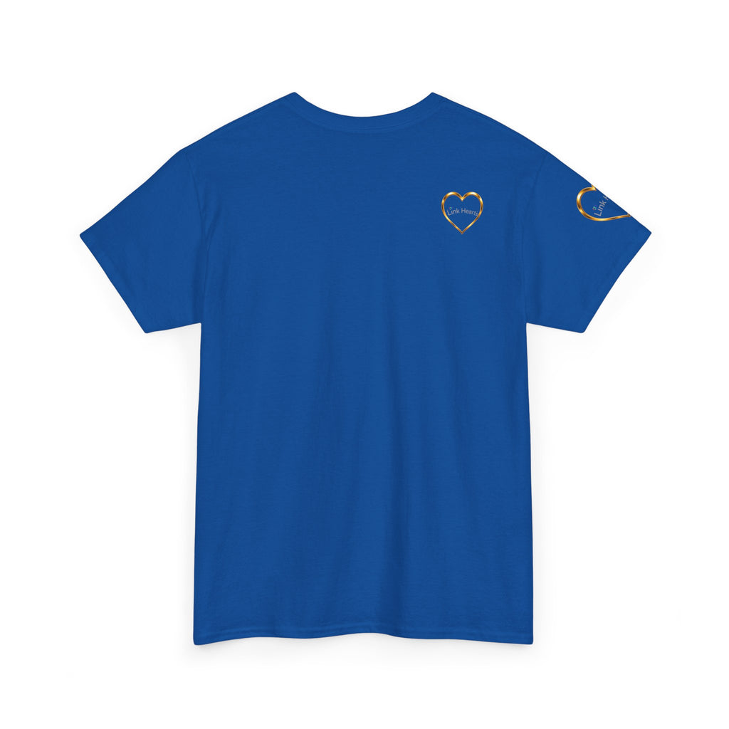 Link Hearts Unisex Tee - Celebrate Connection with Matching Shirt Set