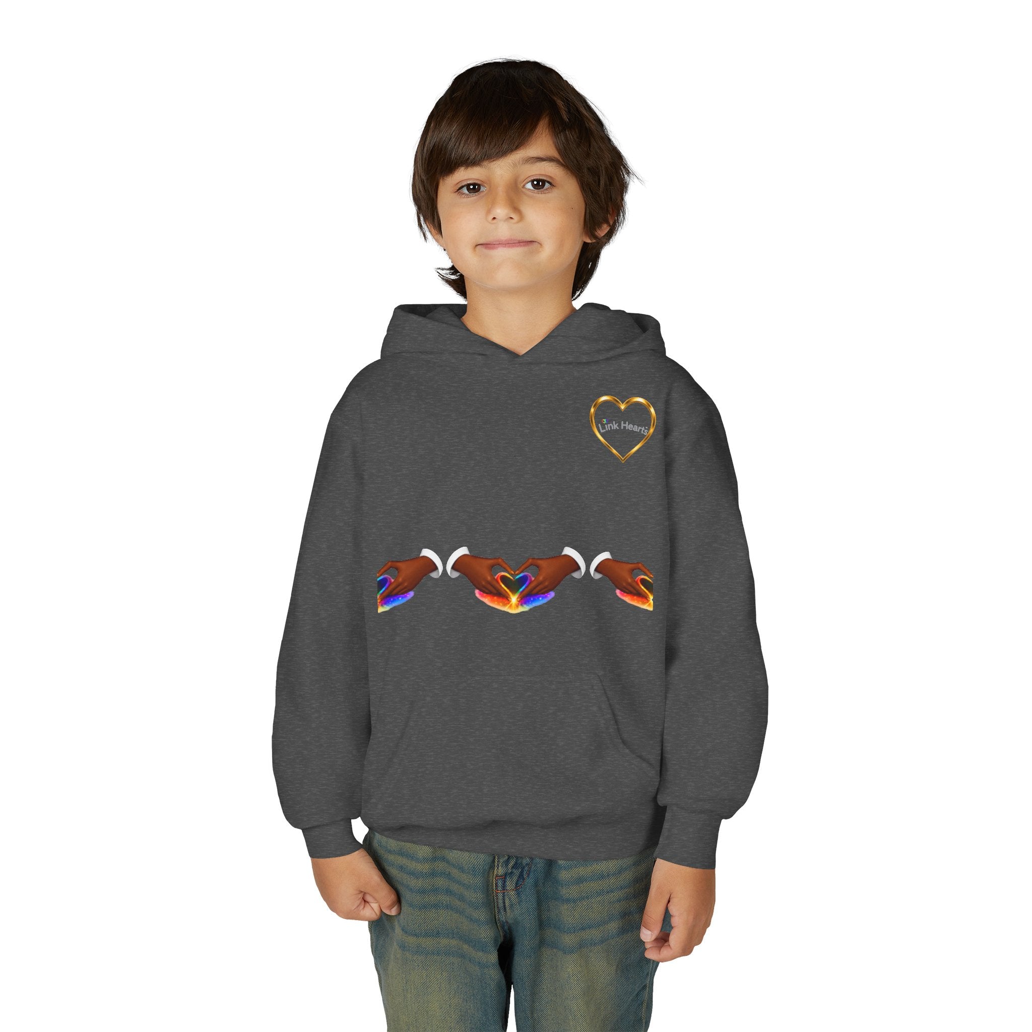 Link Hearts™ Youth Unity Hoodie