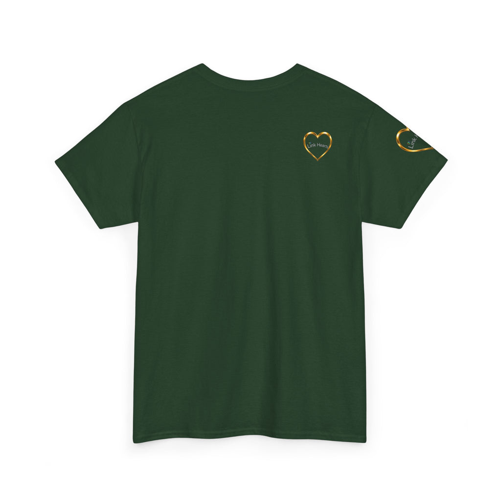 Link Hearts Unisex Tee - Celebrate Connection with Matching Shirt Set