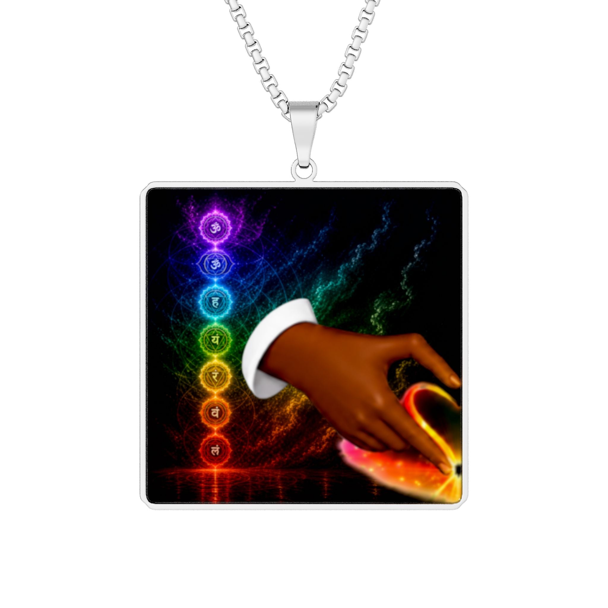 Link Hearts™ Custom Cut Photo Pendant