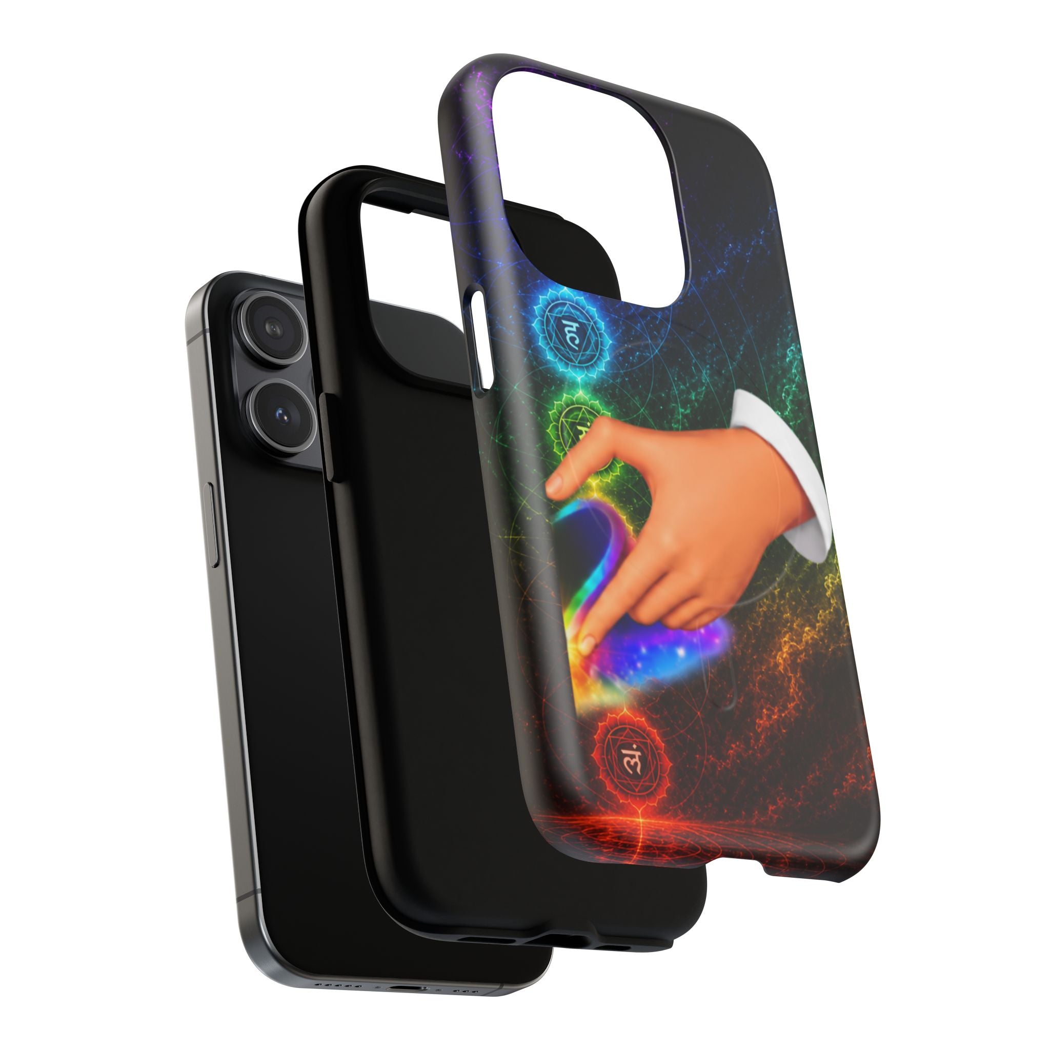 Link Hearts™ Cosmic Energy Phone Case - Magnetic Phone Case